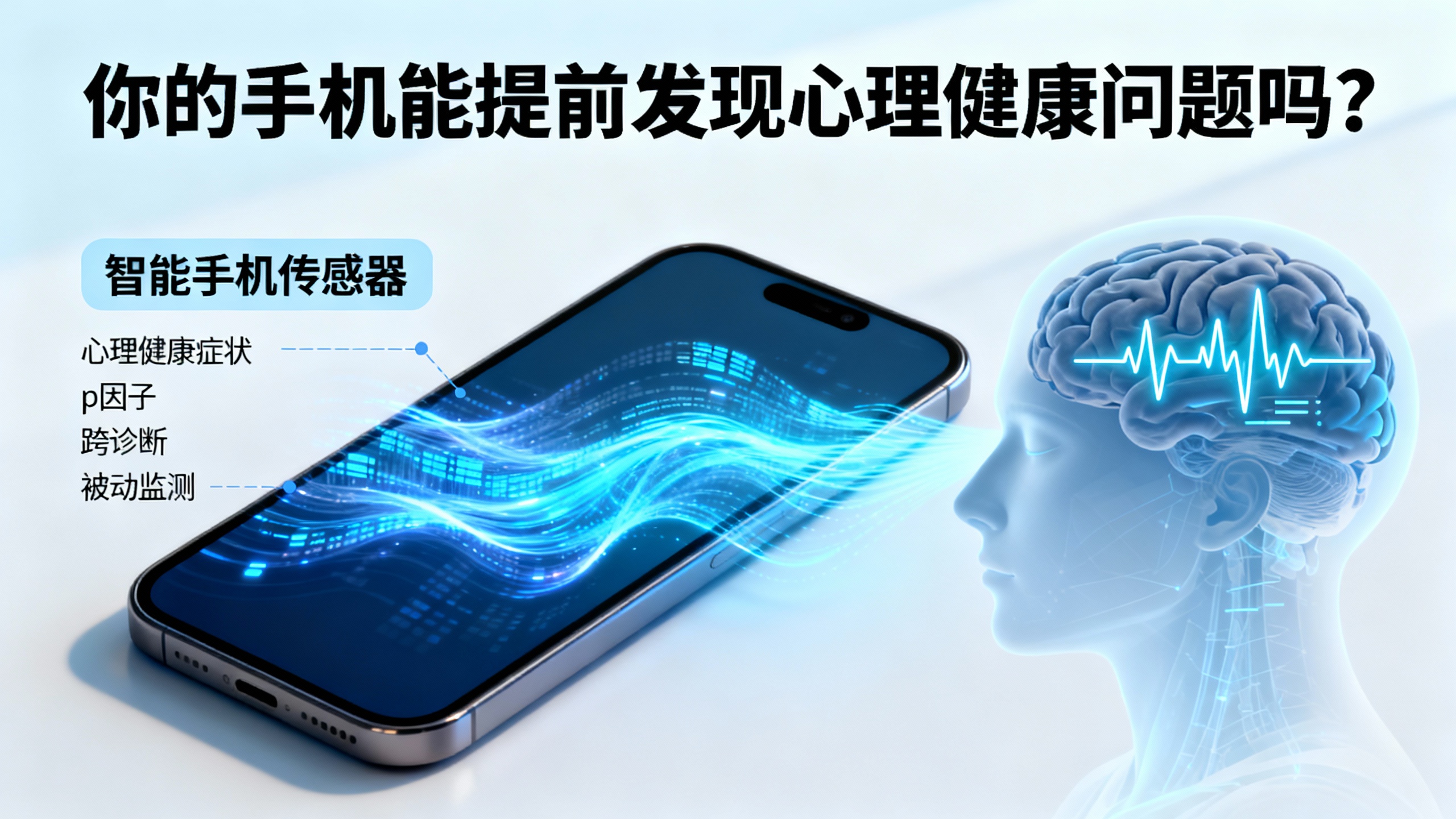 你的手机能提前发现心理健康问题吗?