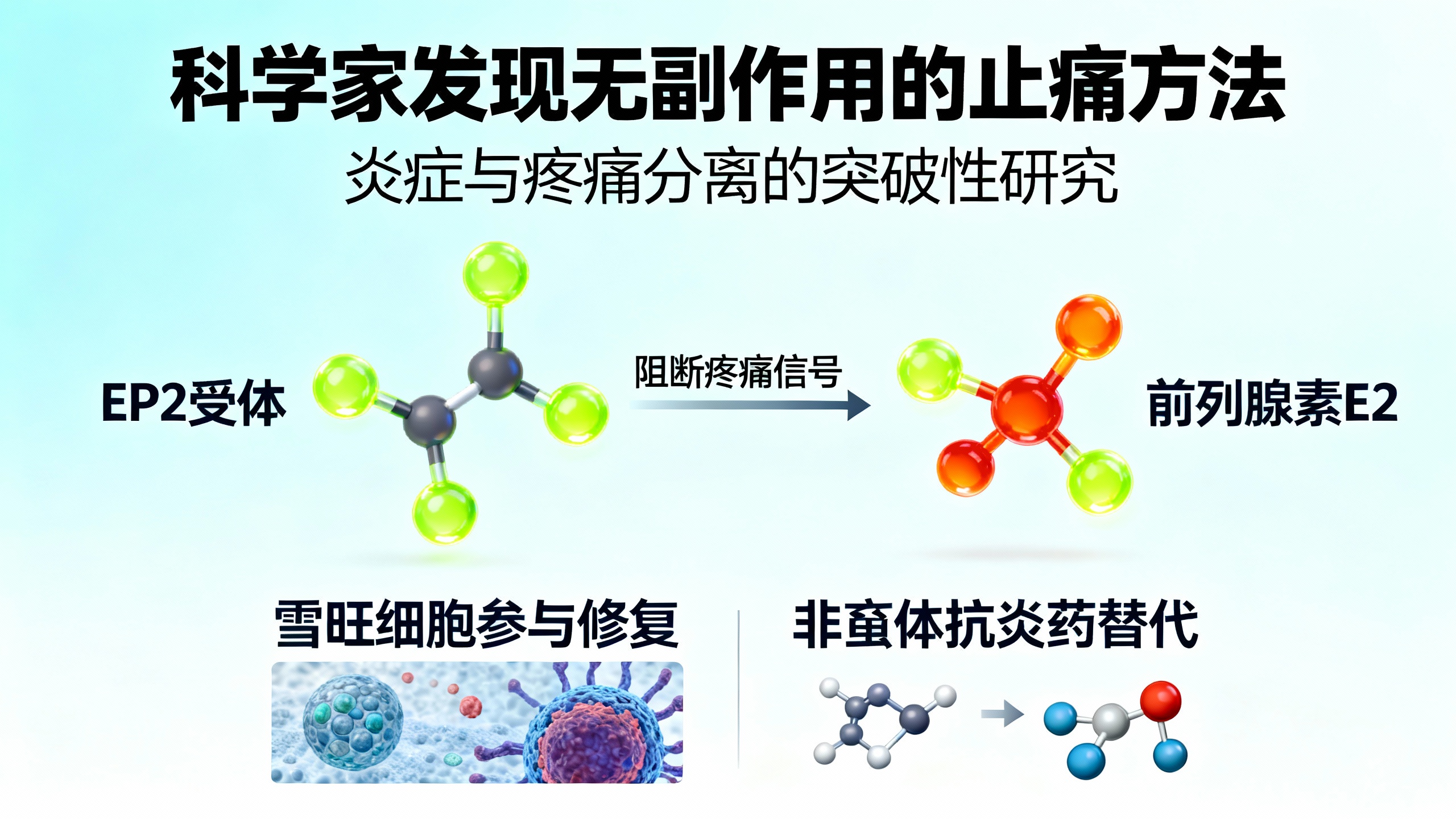 科学家发现无副作用的止痛方法