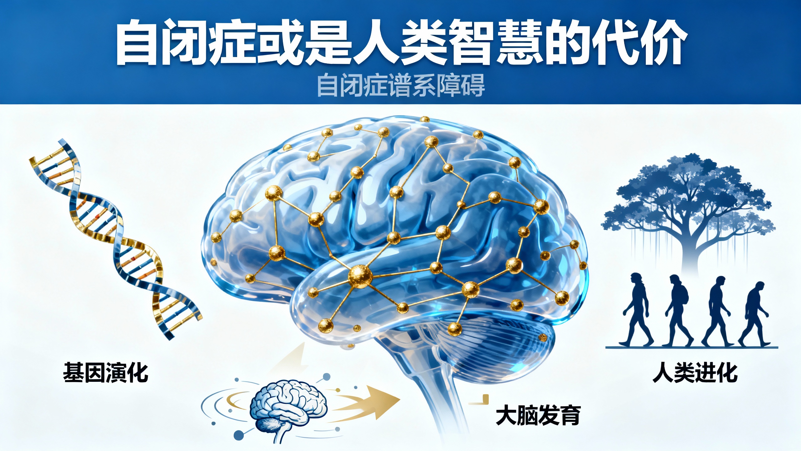 自闭症：人类变聪明的隐藏代价？