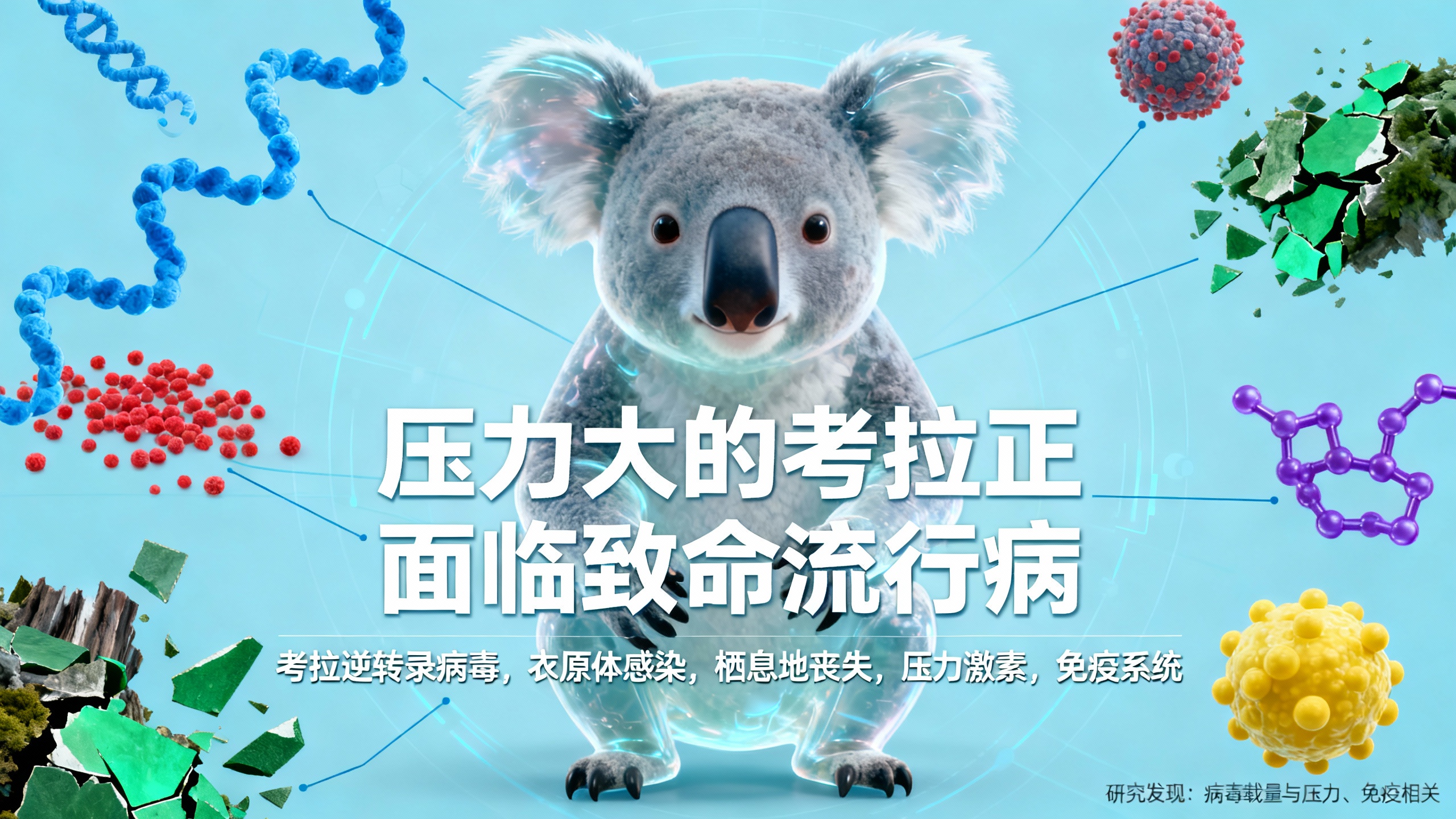 考拉版“高压锅”：病毒+衣原体双重暴击，原来栖息地才是幕后大Boss！