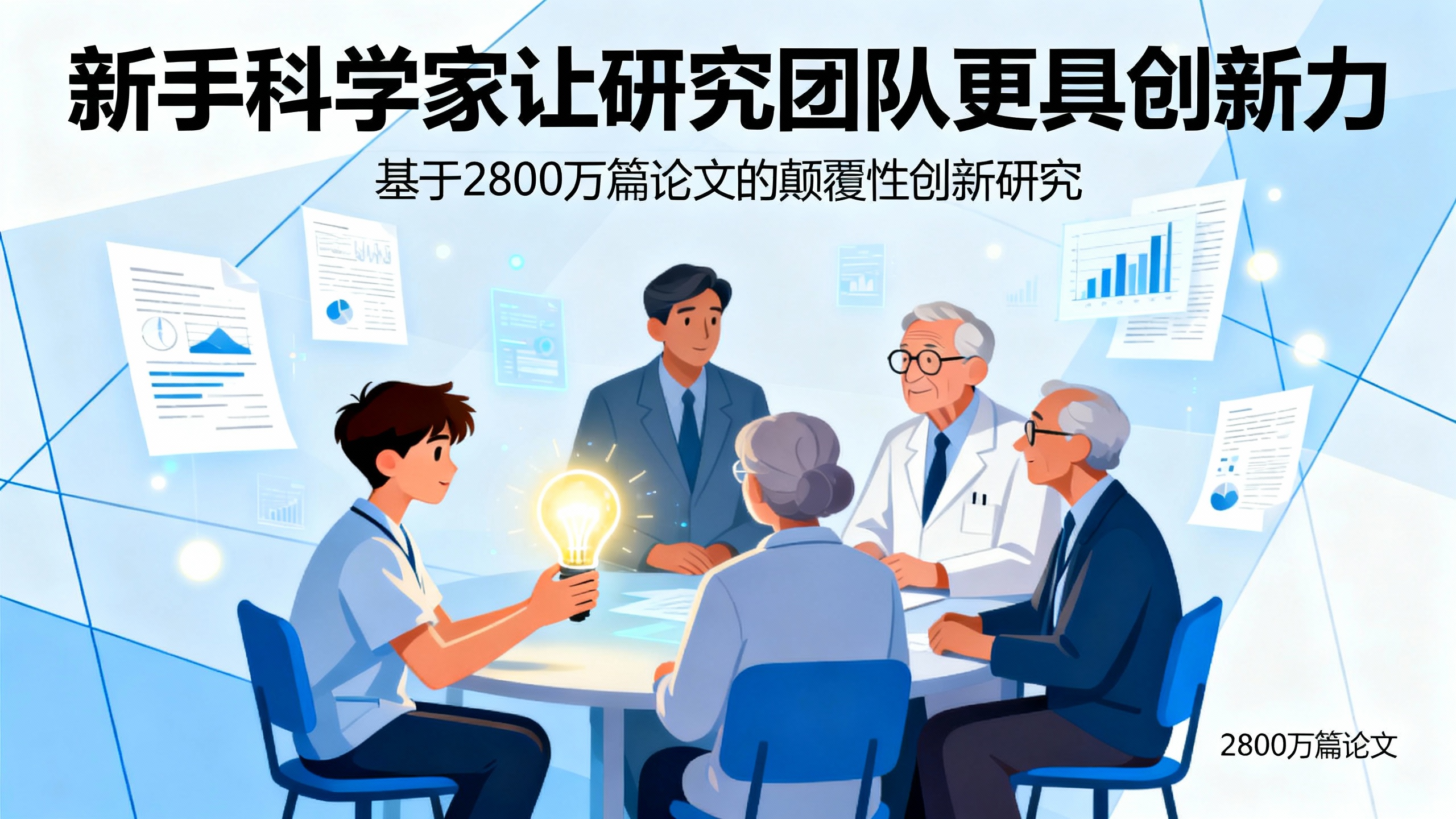 新手科学家才是科研界的“鲶鱼”！团队里越多“零发表”成员，越容易出颠覆性成果