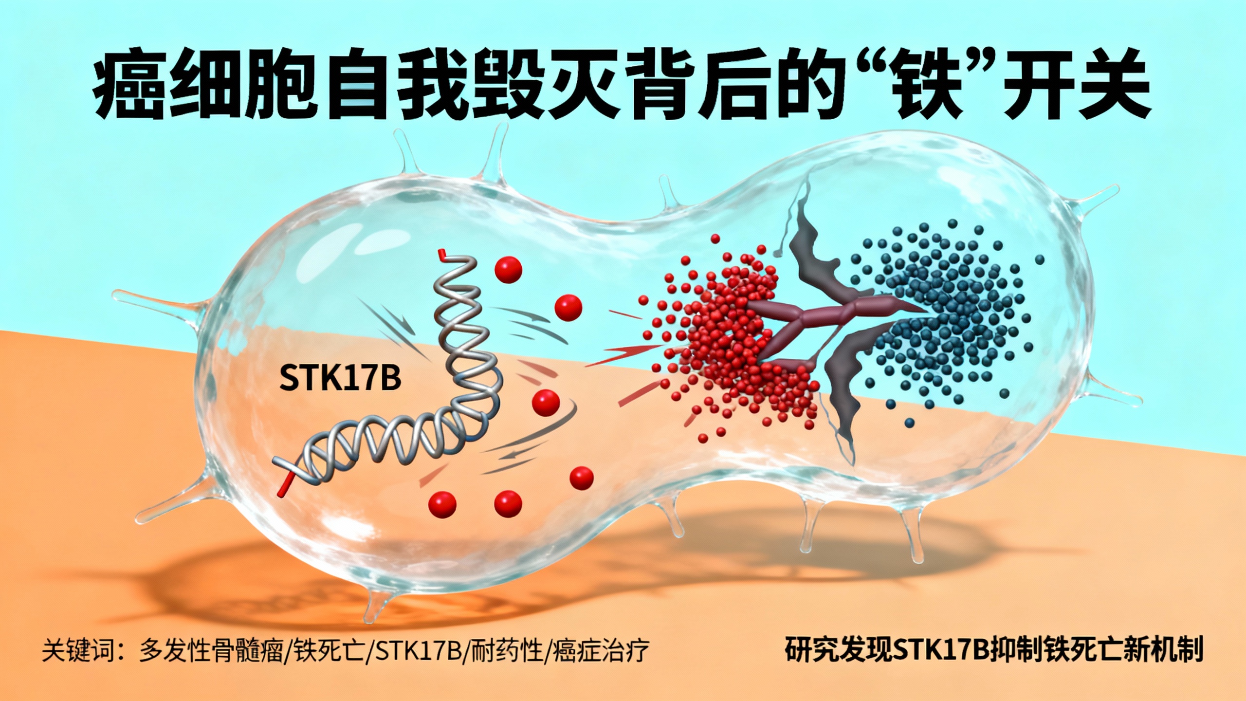 隐藏的铁开关：让骨髓瘤细胞原地自爆的“一键重启”