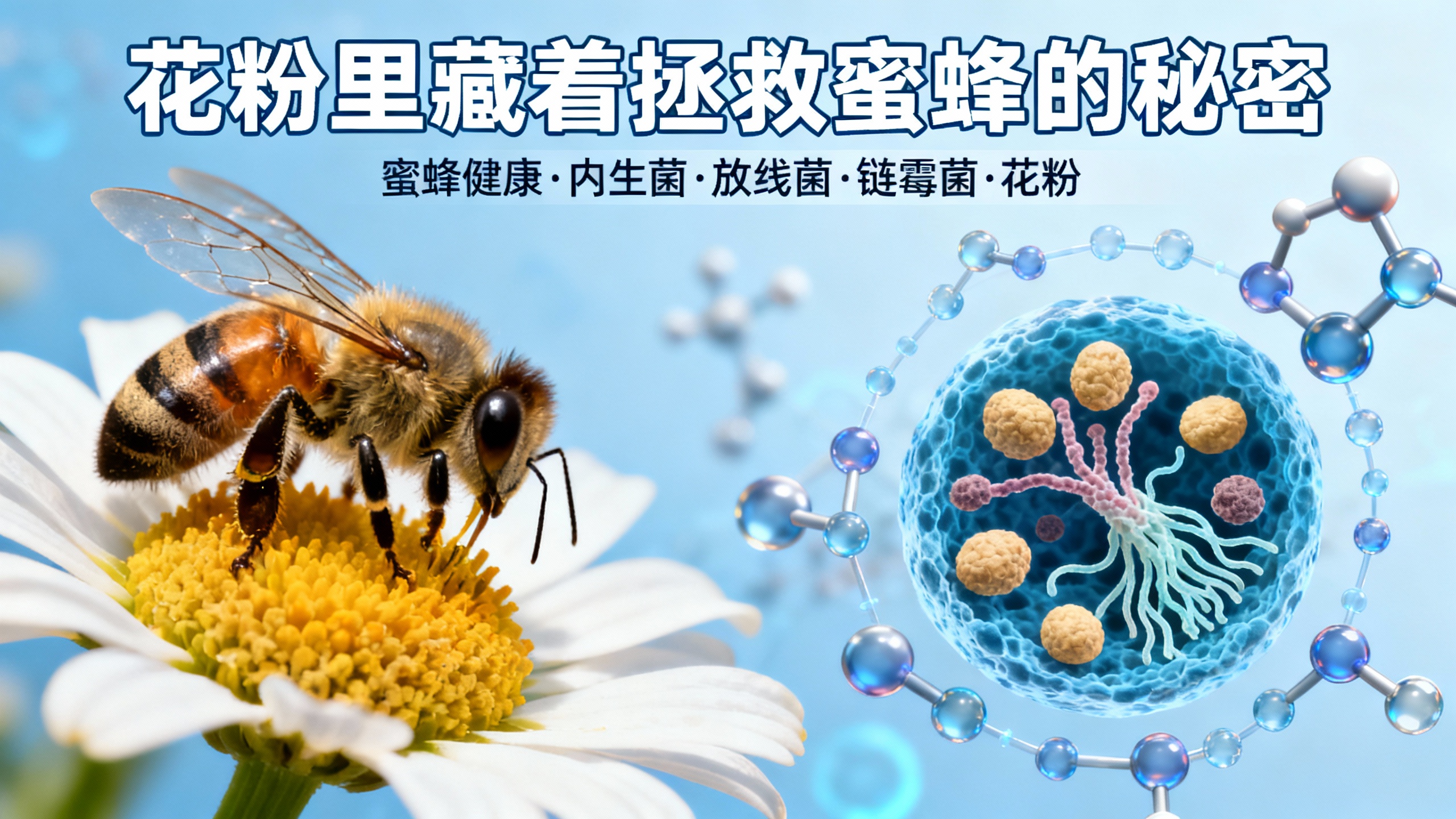 花粉里藏着拯救蜜蜂的秘密