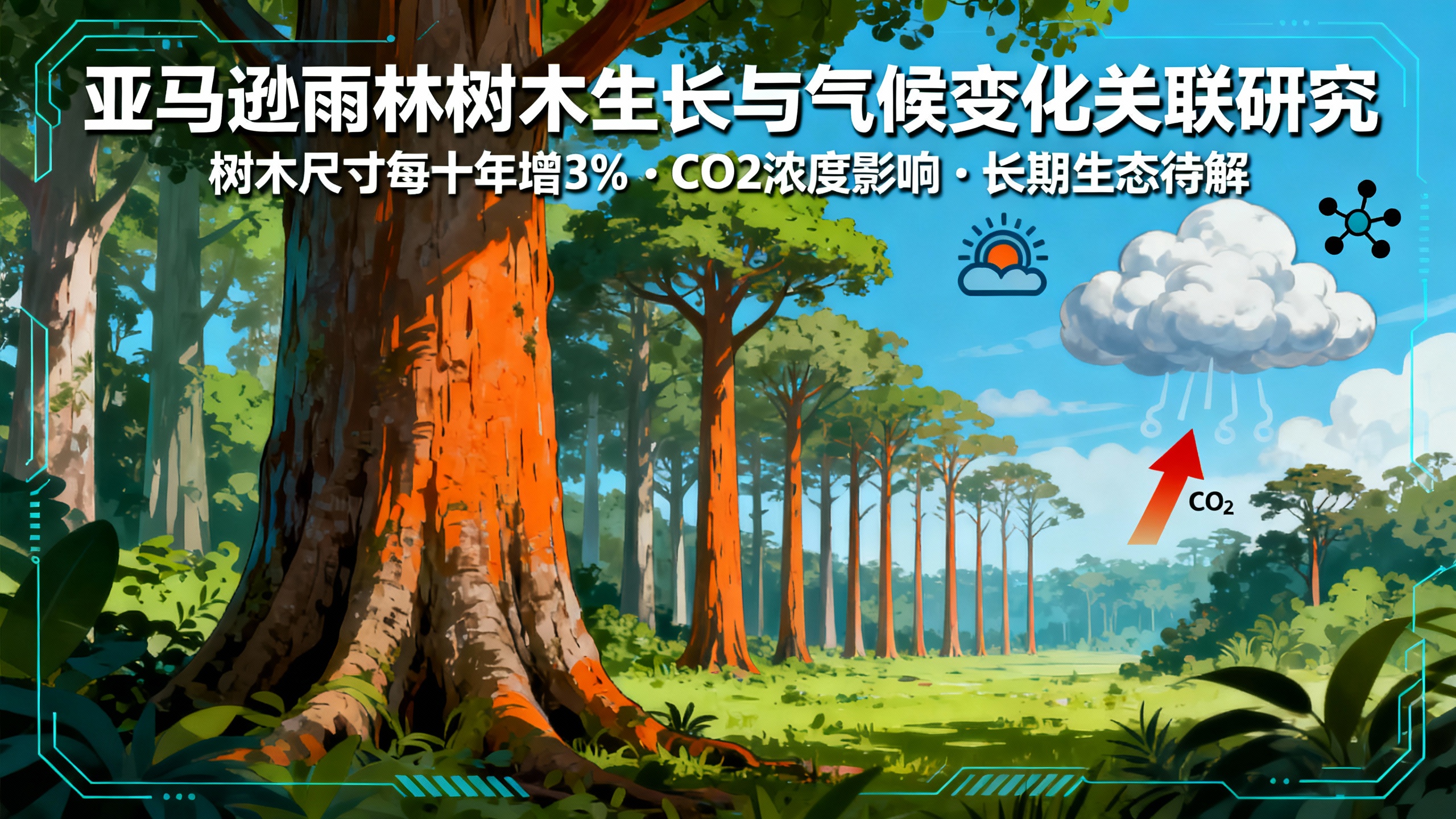 亚马逊的树木正变得越来越强大