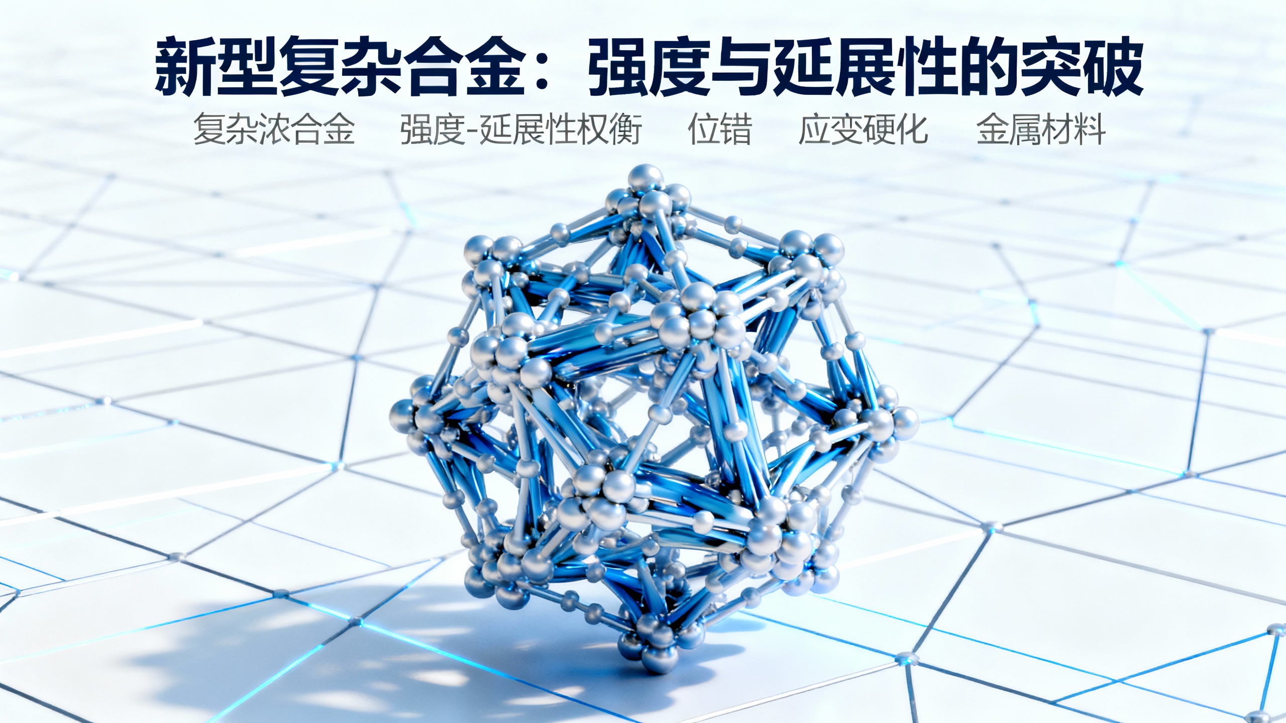 强度高又不易断裂的新型合金材料