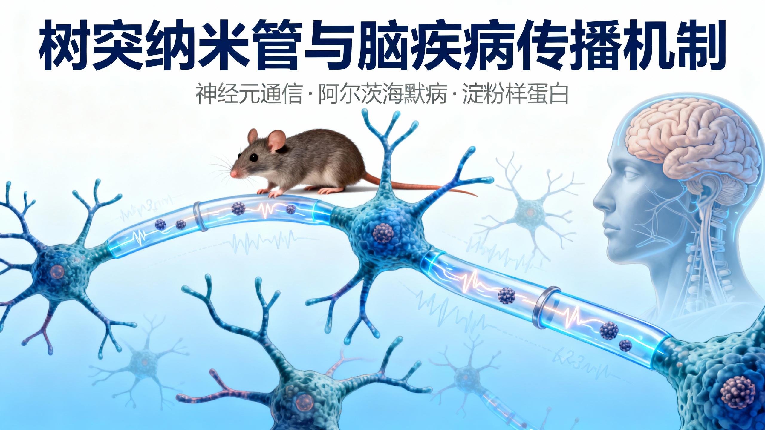 大脑里竟藏着“地下光缆”？3微米纳米管让神经元悄悄私聊！