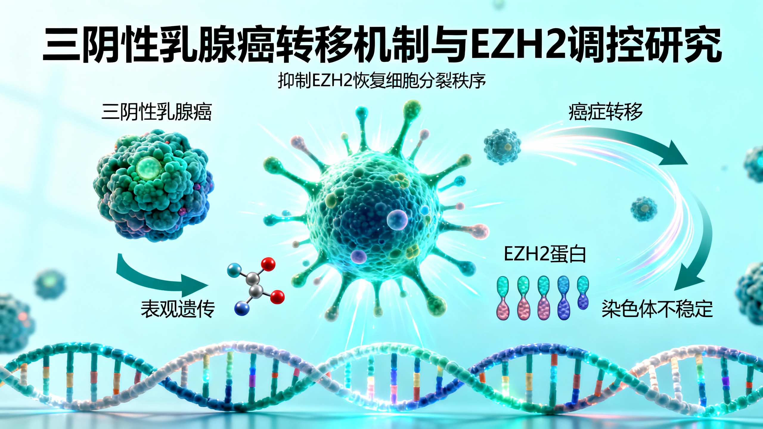 “癌细胞的内鬼”EZH2：按住它，三阴性乳腺癌就不敢乱窜！
