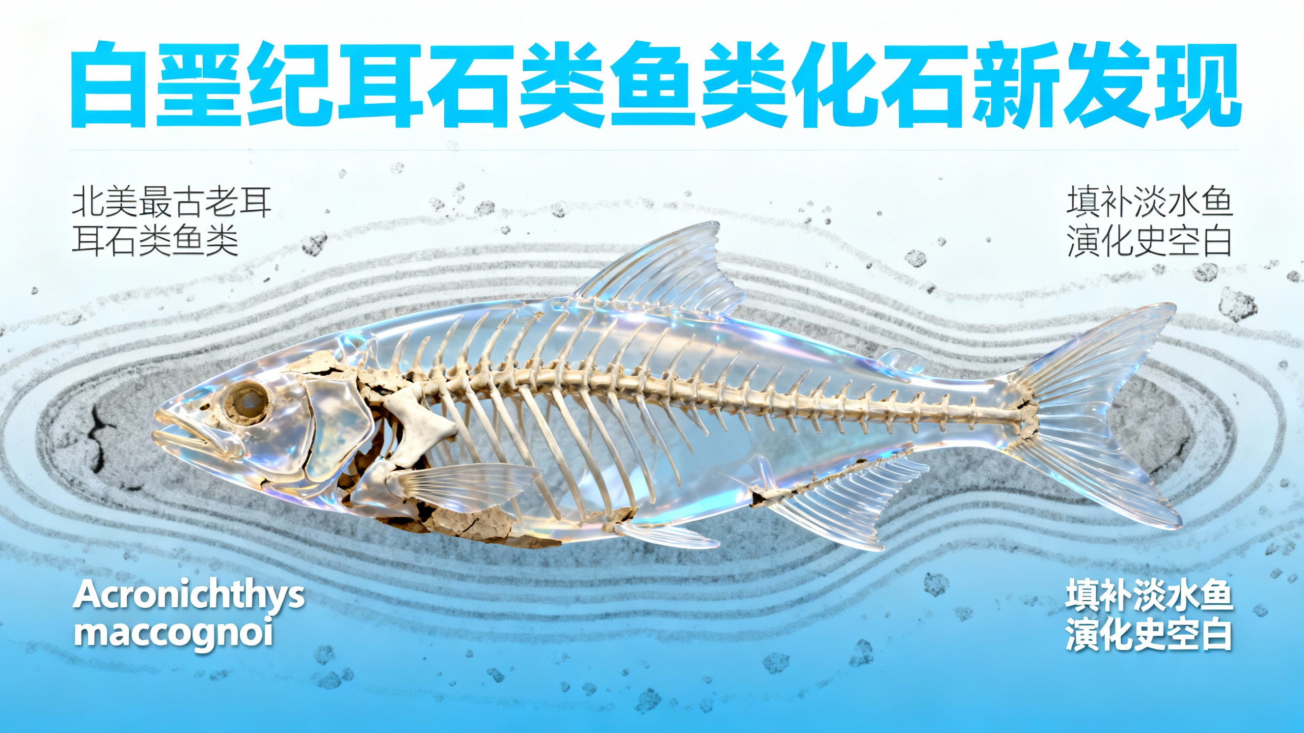 一条沉睡7000万年的小鱼化石,正改写淡水生物进化史