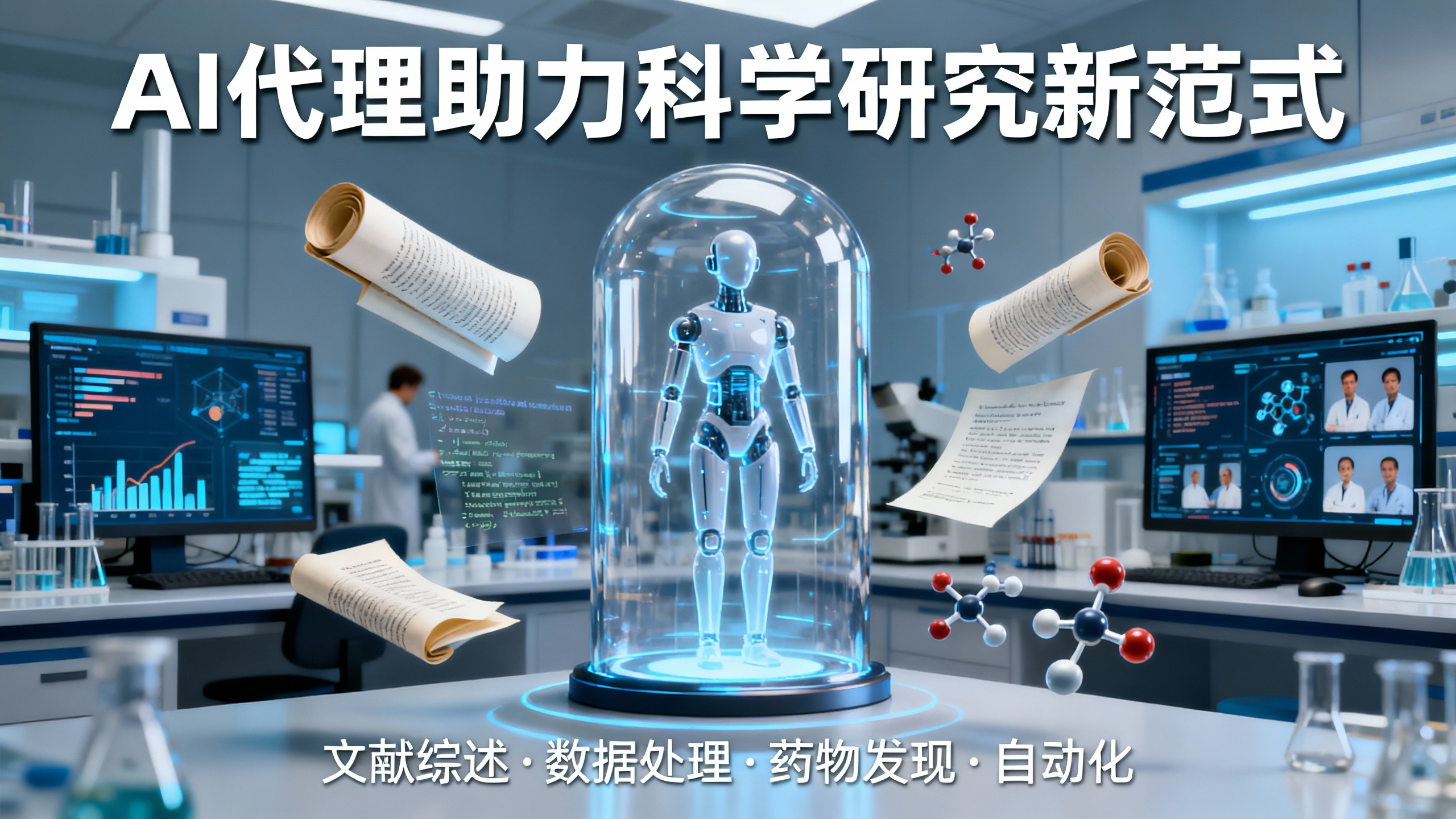 科研人必看！AI代理=24h不加班的“超级博士后”？我试了7天，效率飙300%