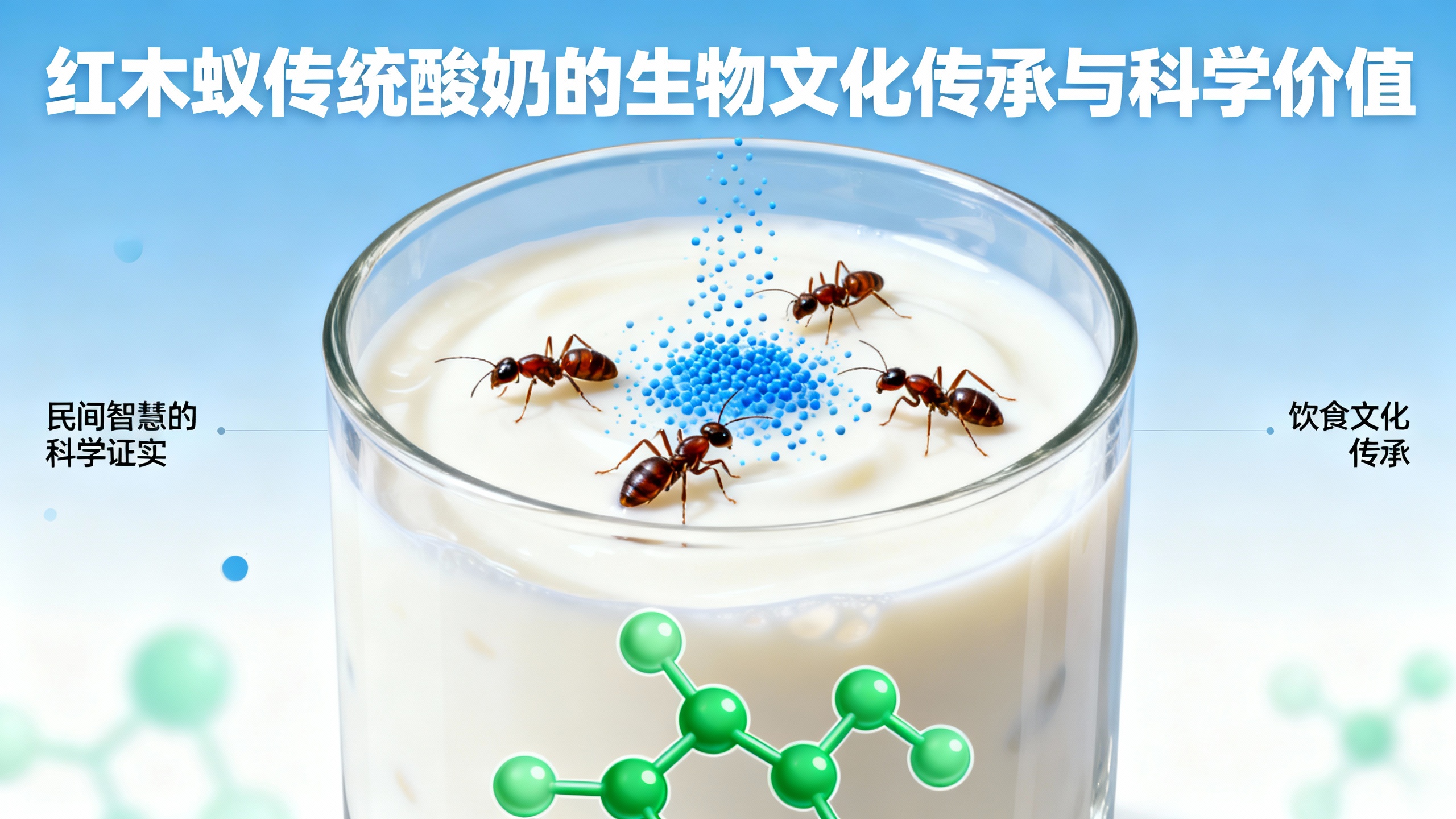 科学家用蚂蚁做酸奶,你敢吃吗?