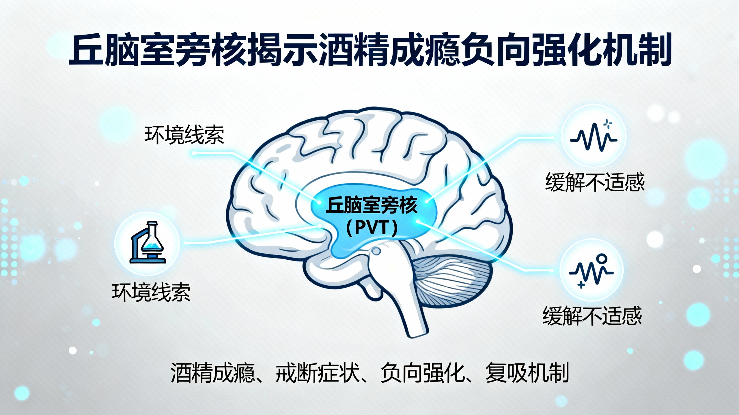 科学家发现让酒瘾者陷入恶性循环的大脑回路