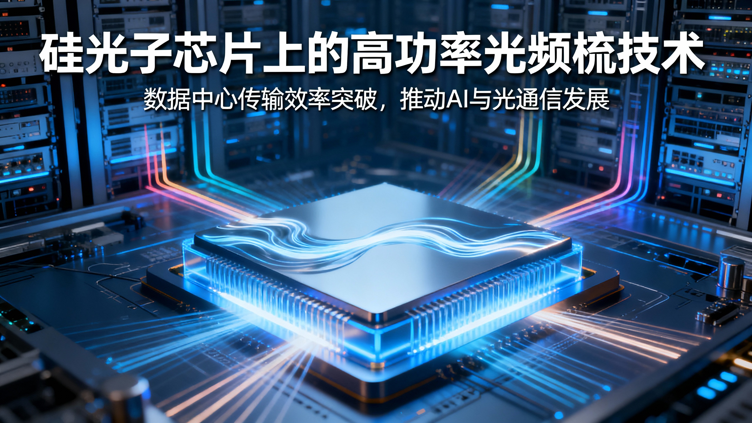 科学家意外造出微型“彩虹芯片”，有望让网络快上加快