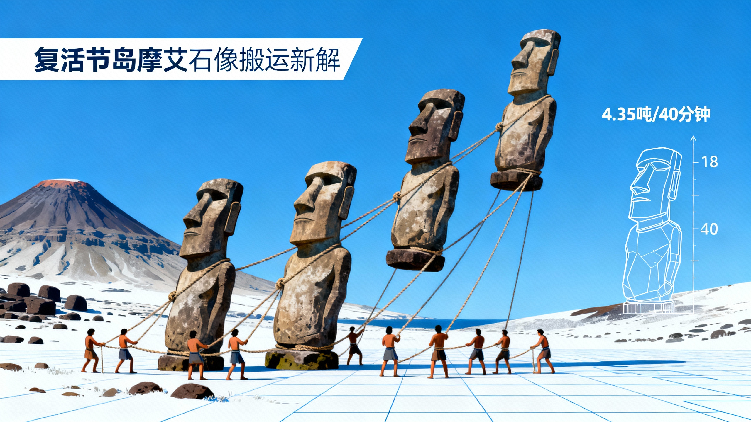 科学家终于证明：复活节岛石像其实是“走”到那里的