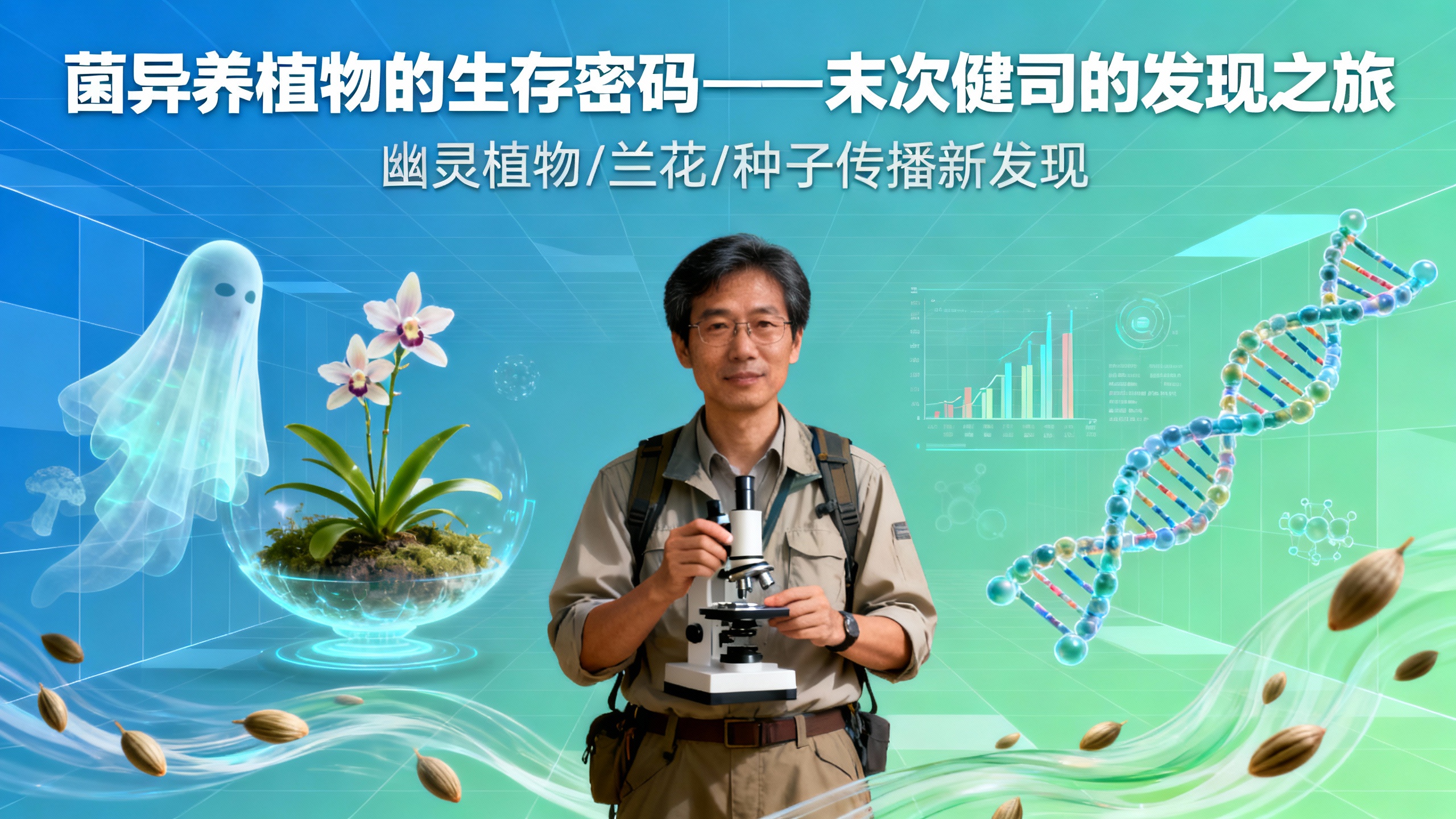 这些“幽灵花”不用光合作用也能生长,一位科学家正在探索其中奥秘