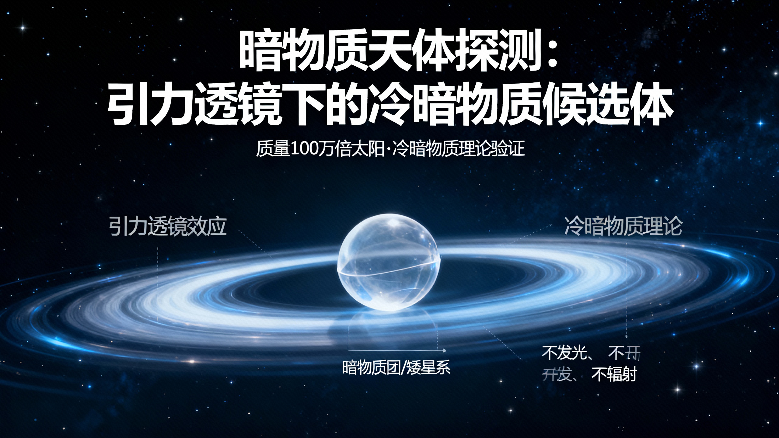 发现一个隐藏在深空中的神秘巨物,质量相当于一百万个太阳