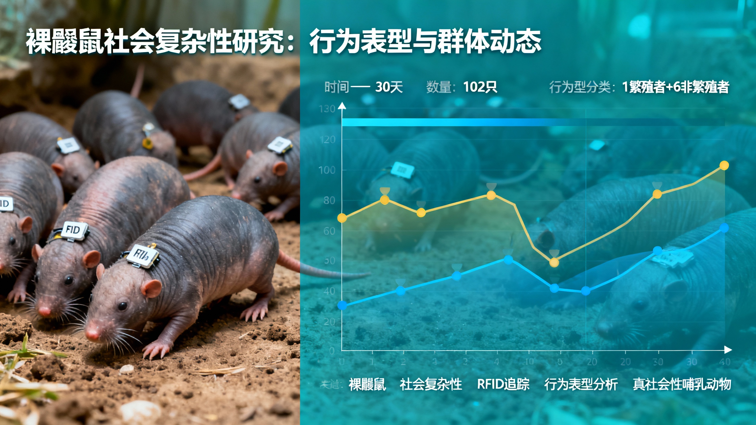 裸鼹鼠的社会生活原来这么复杂——科学家用行为分析揭开真相