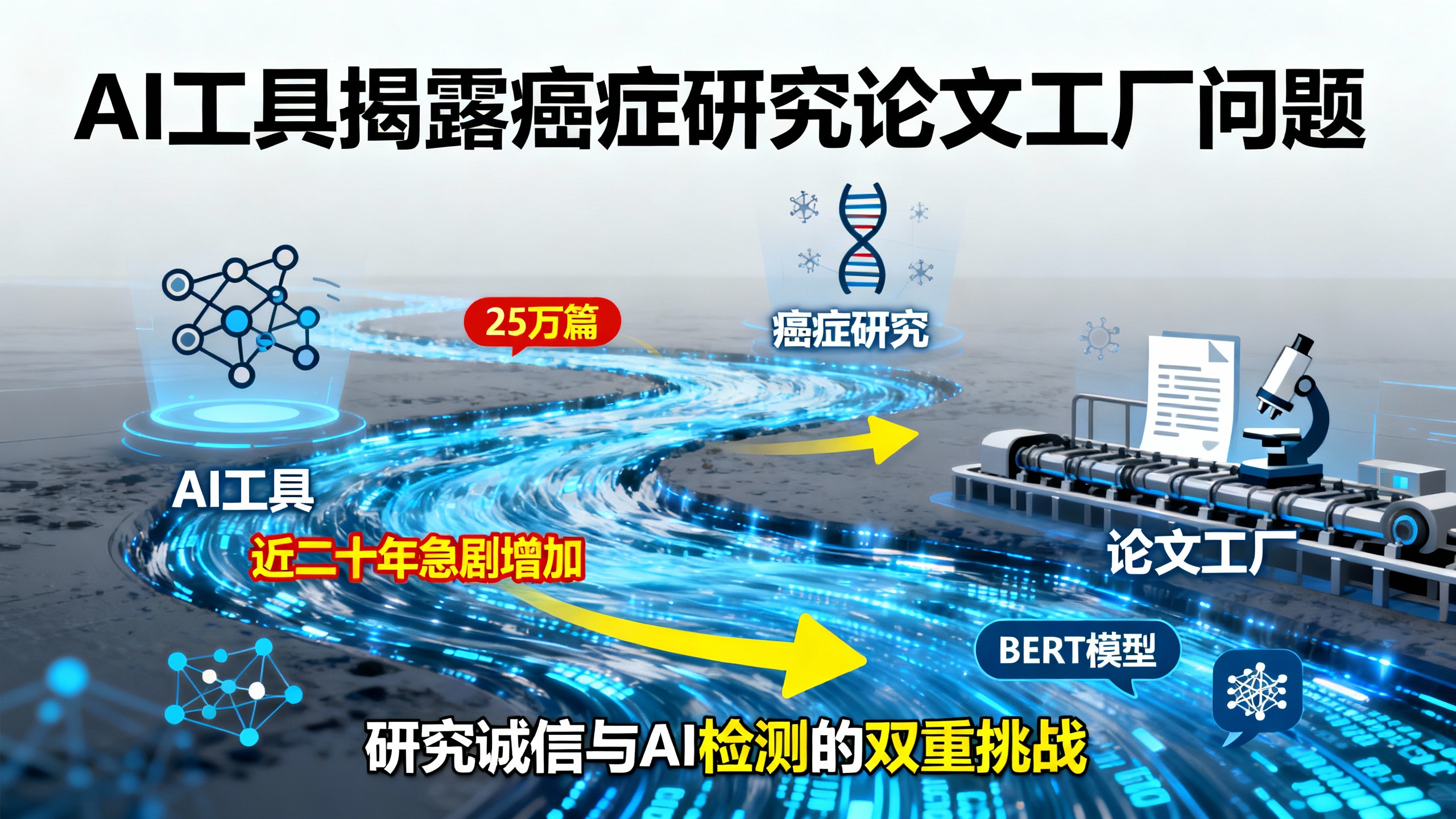 大量低质论文涌入癌症研究领域——AI工具能帮我们揪出问题吗?