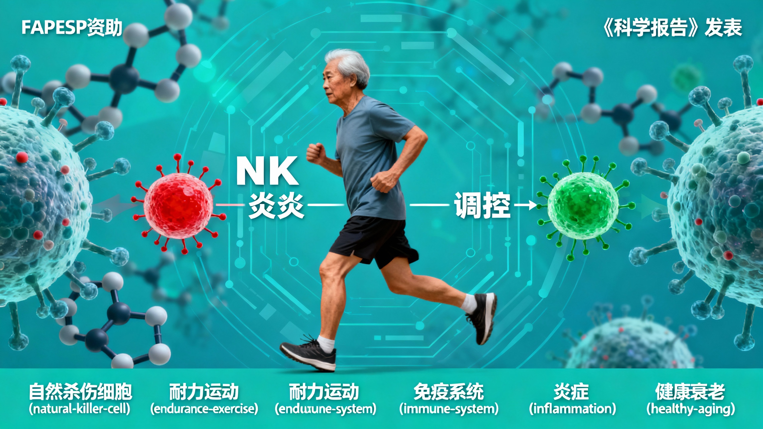 锻炼可能是让免疫系统更年轻、更强的关键
