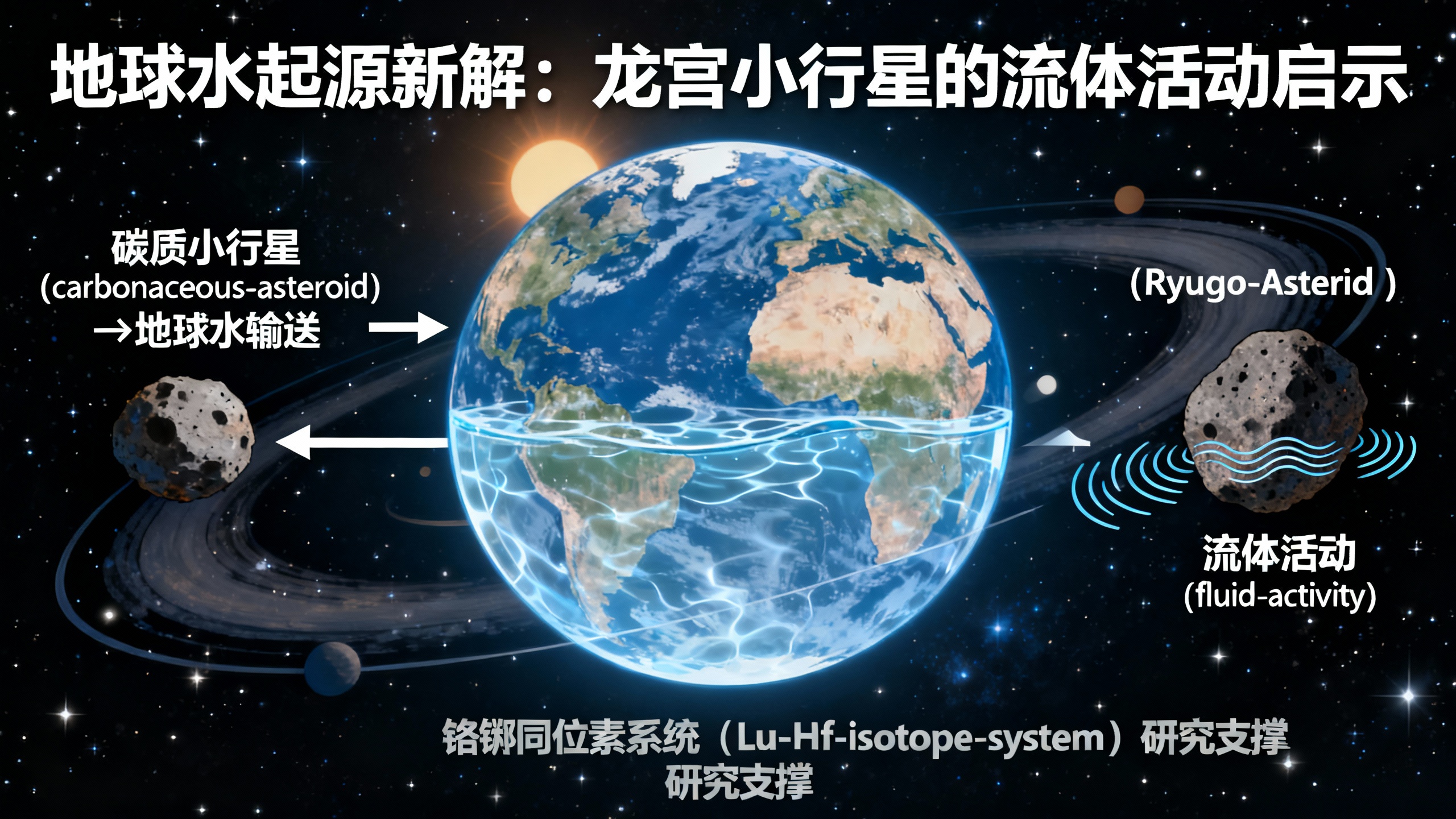 小行星“龙宫”藏着的水,或能揭开地球海洋从何而来之谜