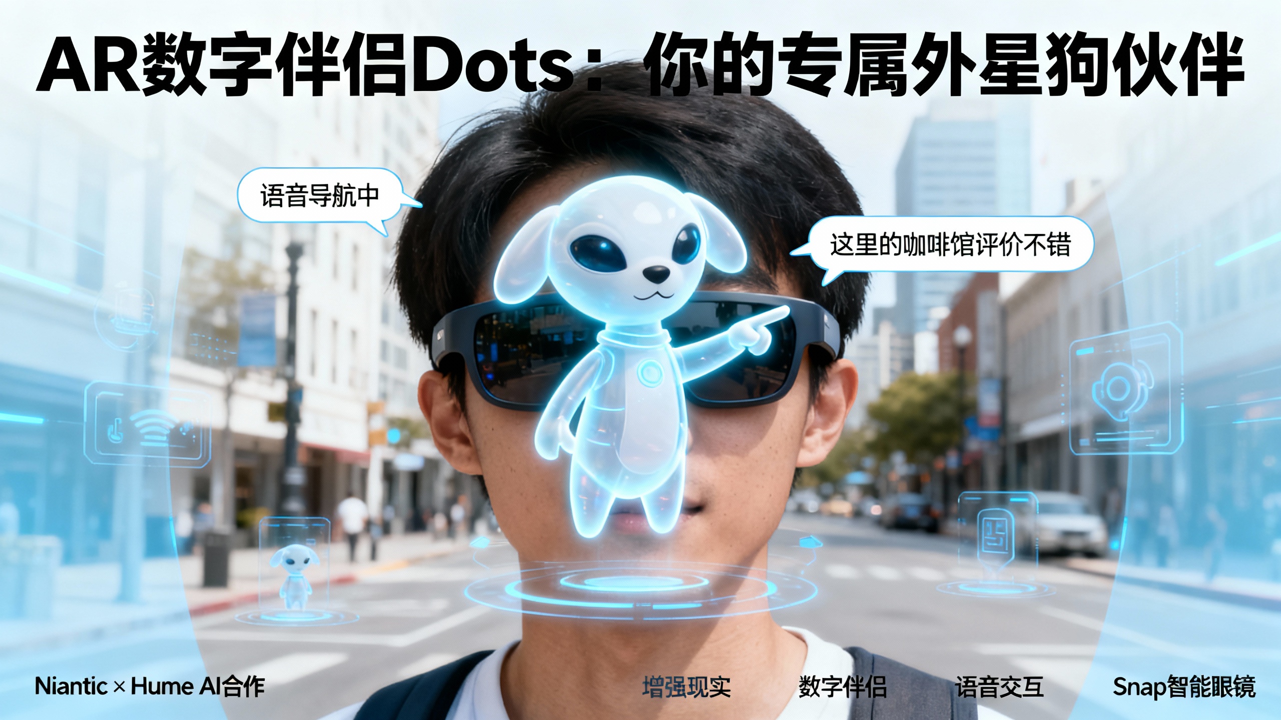 Niantic推出的AR外星狗佩里多，现在会说话带你逛景点