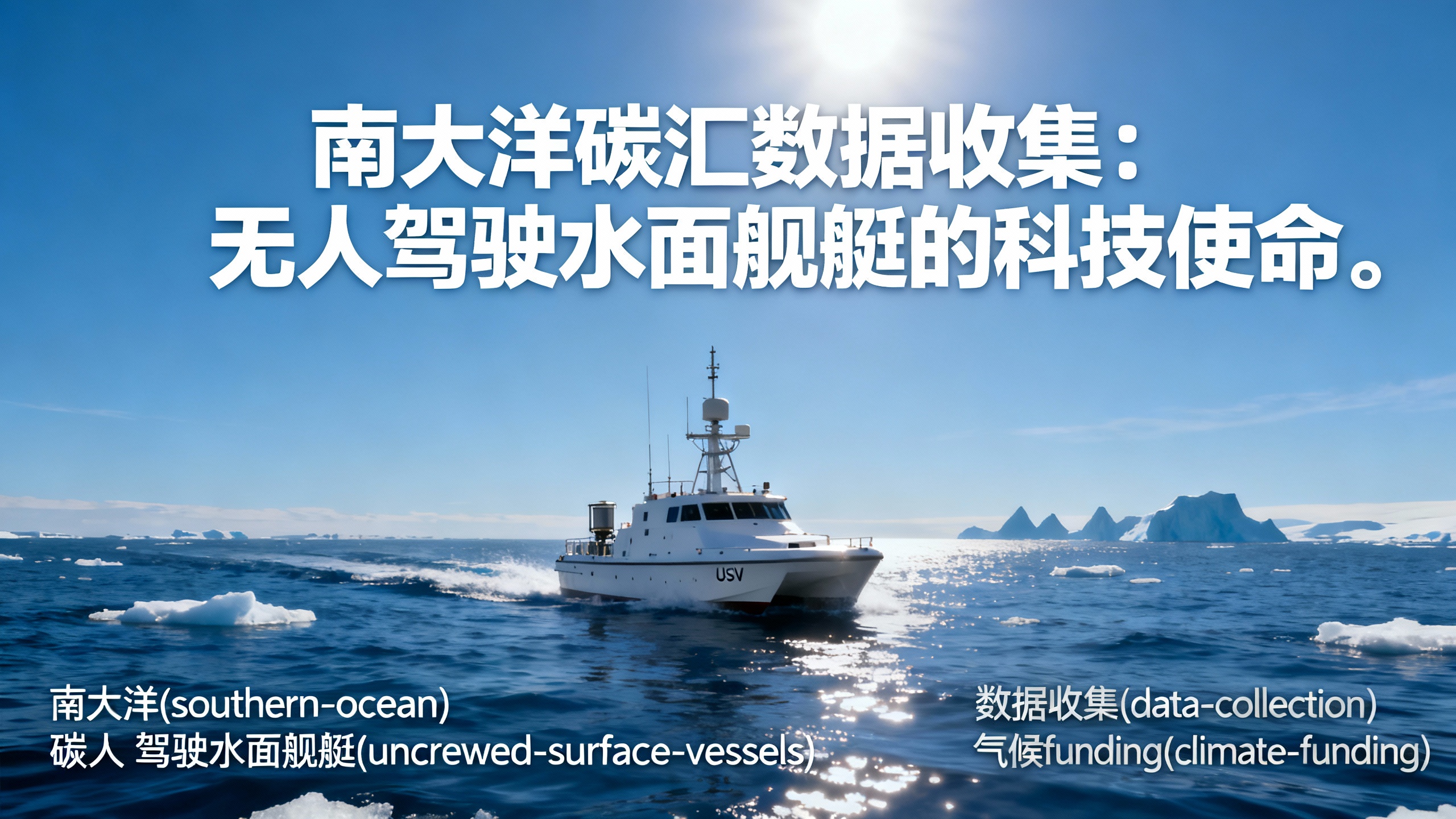 前谷歌CEO将资助无人船探索危险的南极水域