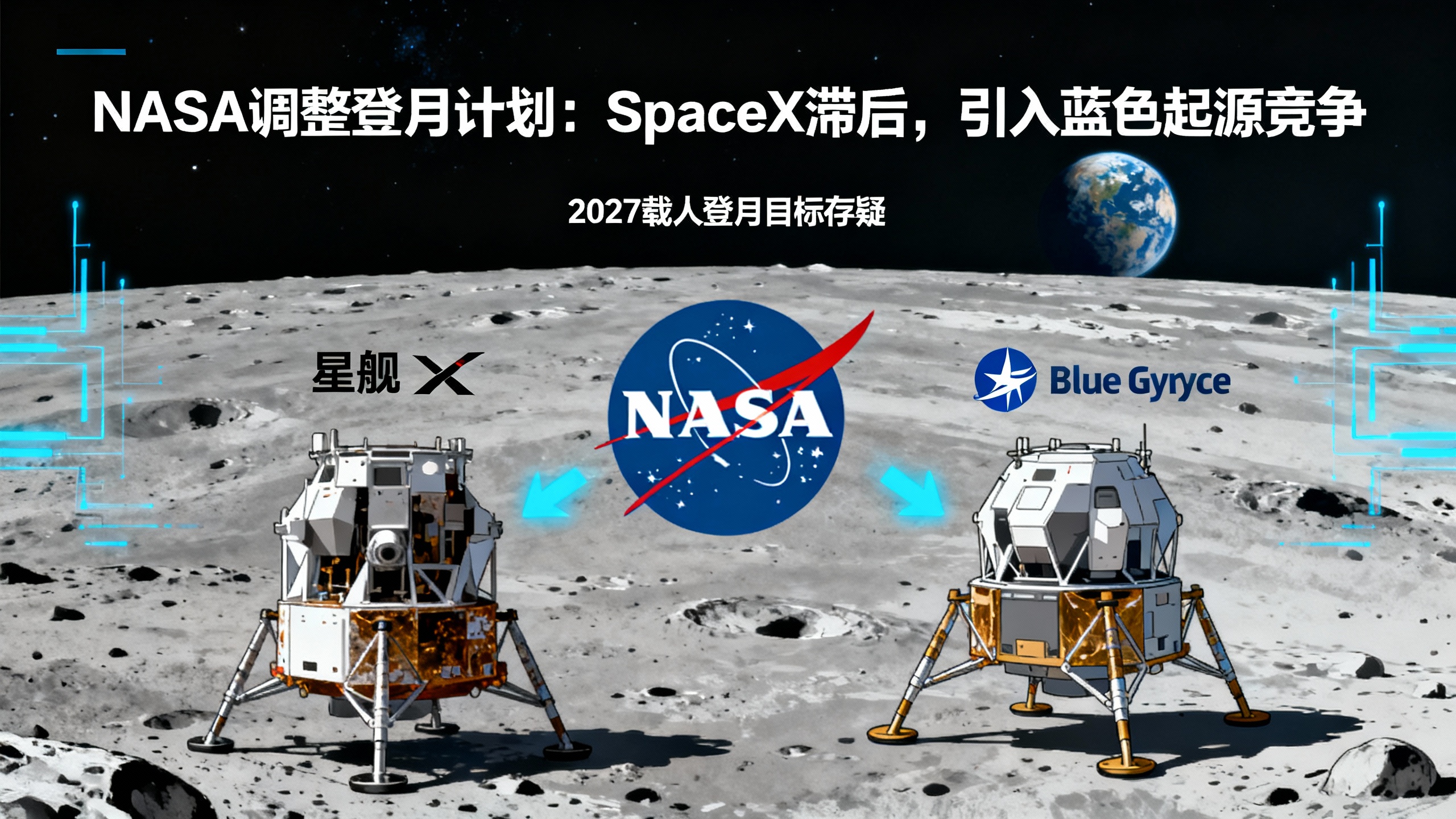 NASA负责人刚刚调整了登月计划