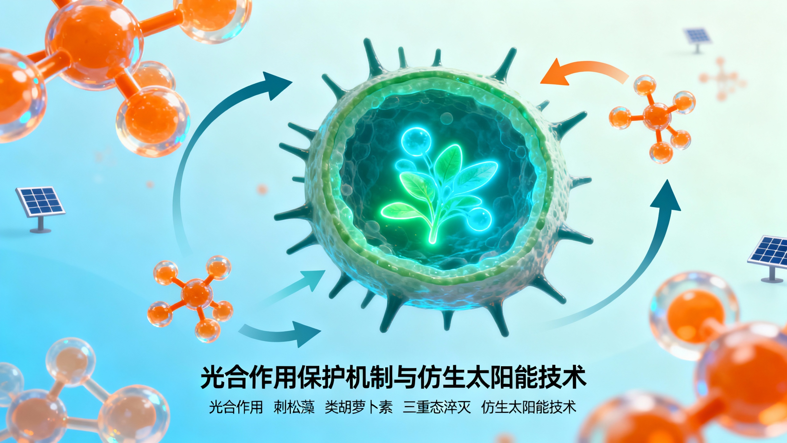 藻类如何学会利用阳光又不被晒伤