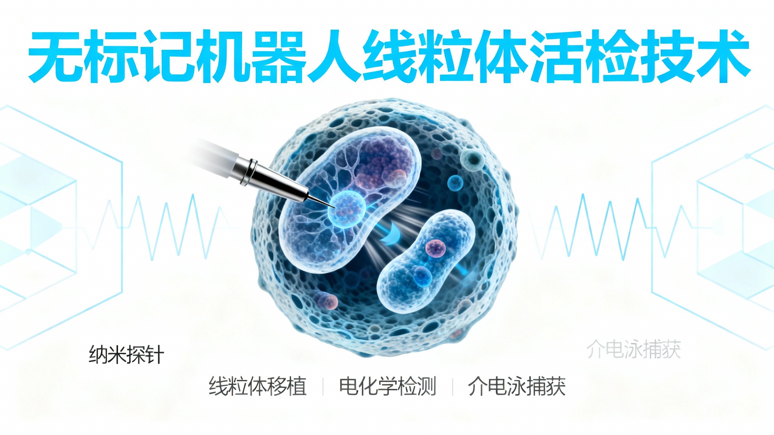 无需标记的机器人线粒体活检