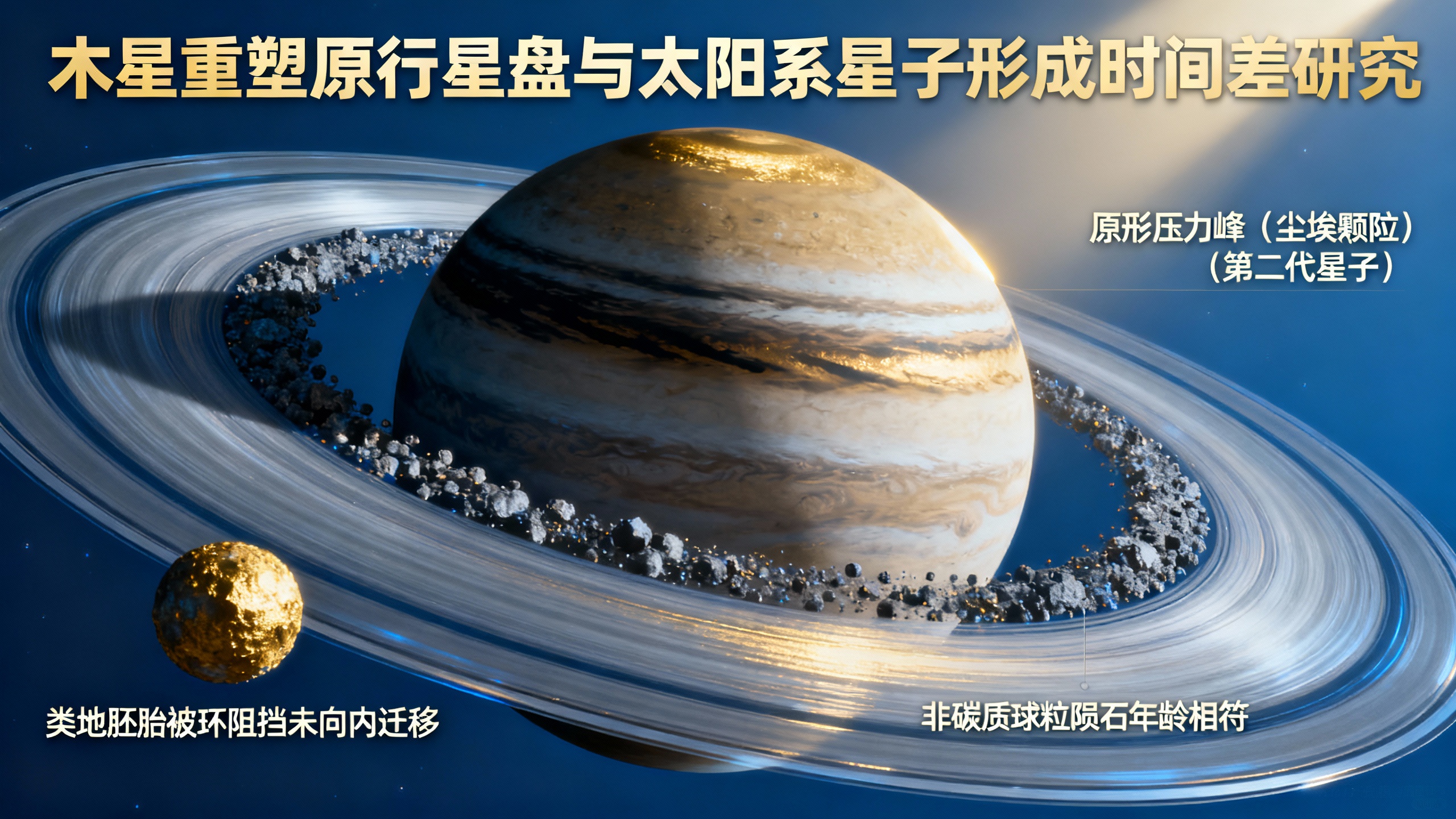 小行星形成较晚，或因木星“捣乱”