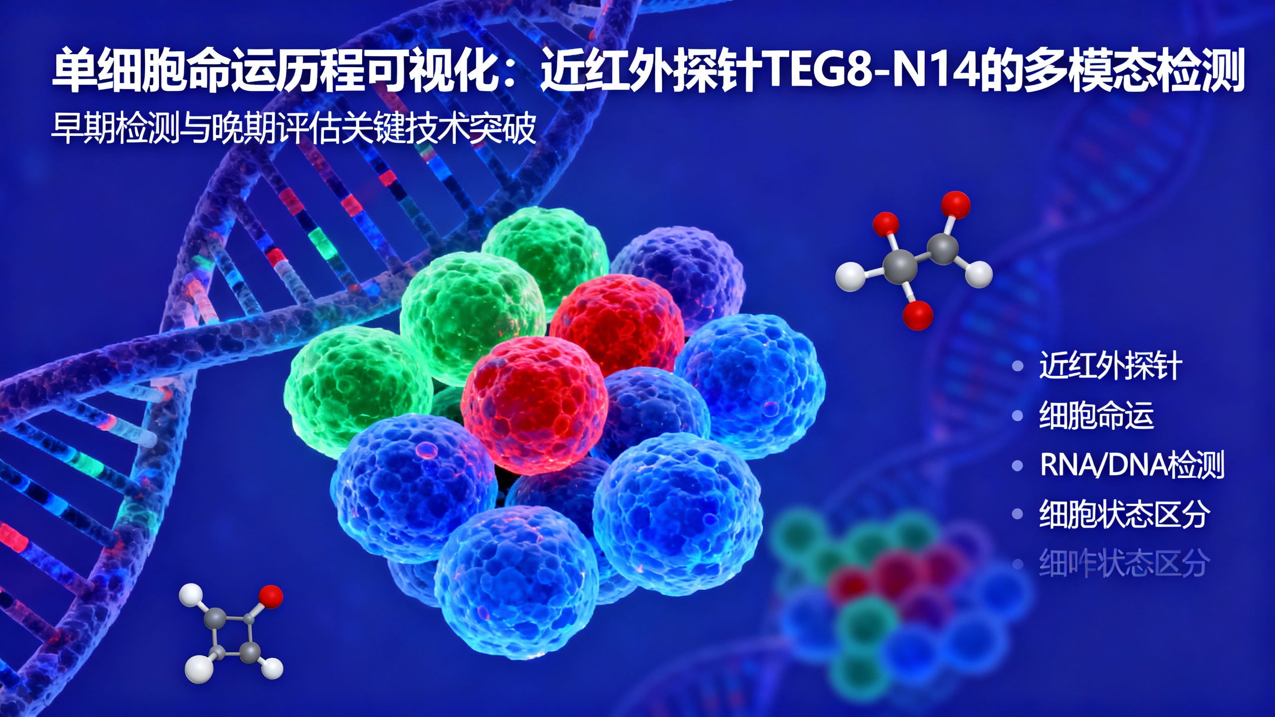 用近红外探针追踪细胞命运的全过程