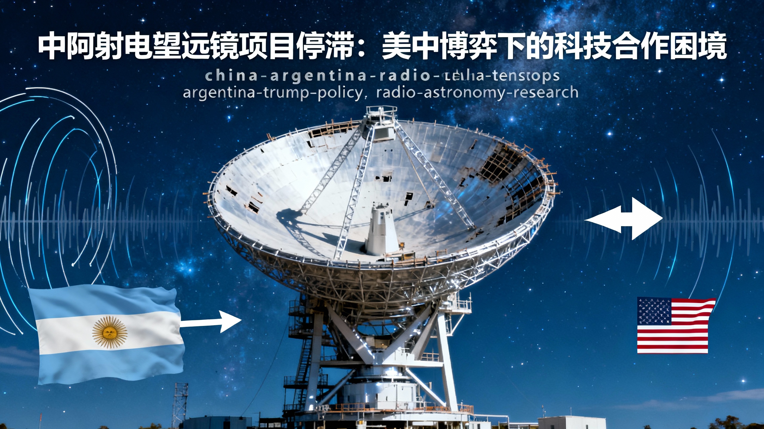 阿根廷讨好特朗普，结果搞砸了南美洲最大的射电望远镜项目