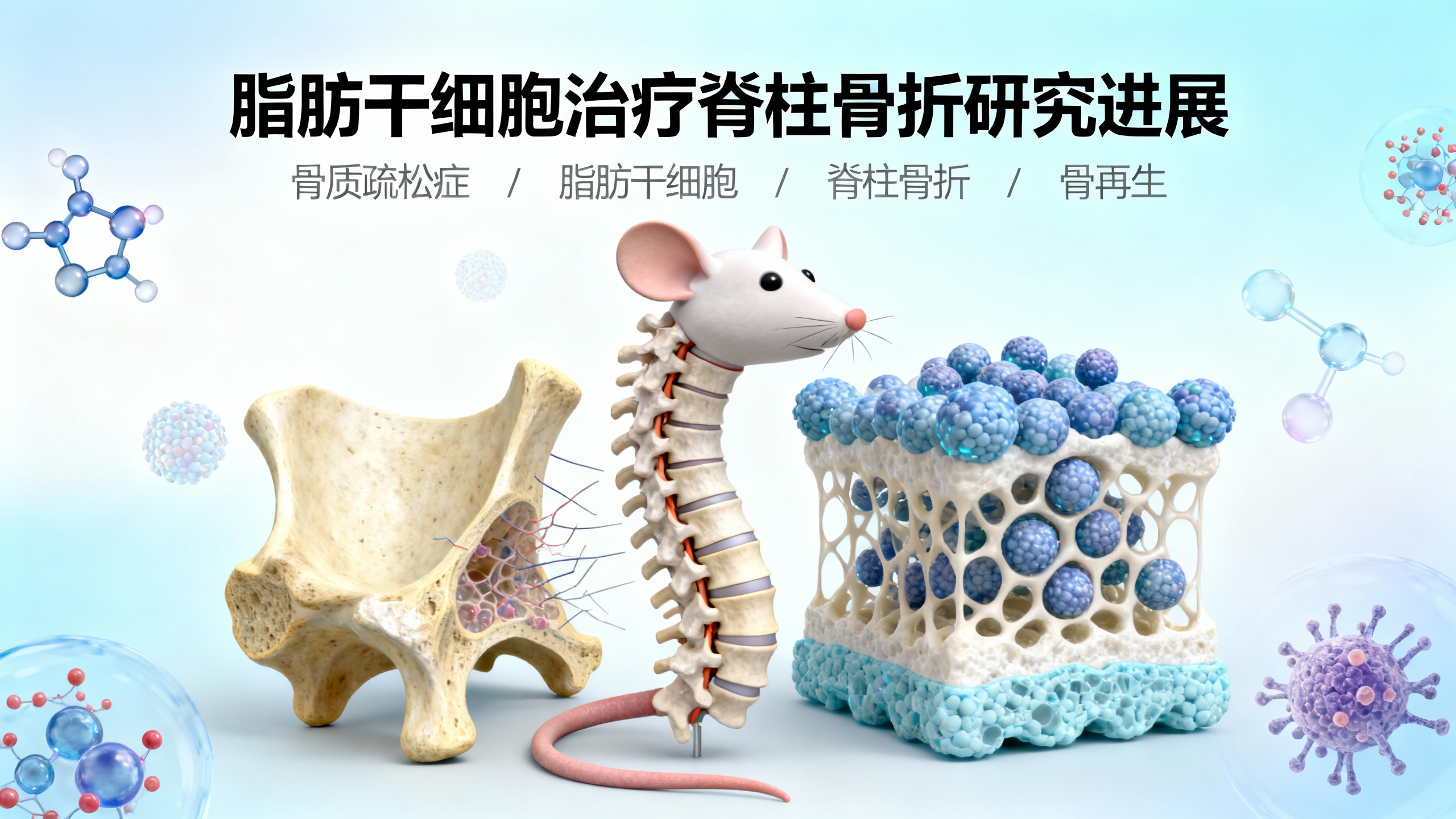 科学家把脂肪变骨头，治疗脊椎骨折