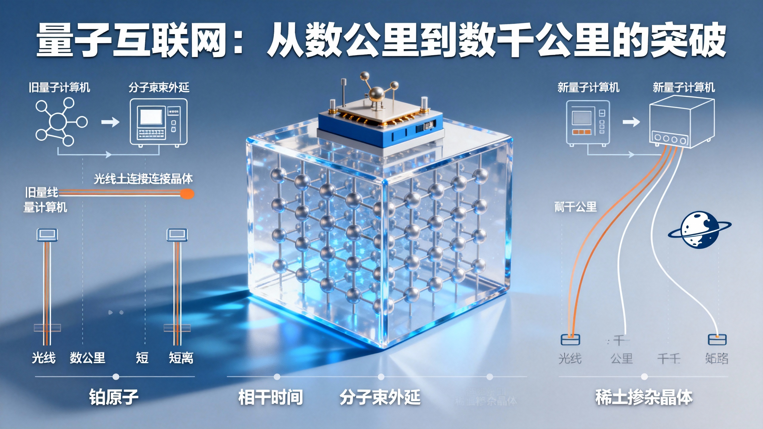 量子连接距离大幅提升200倍