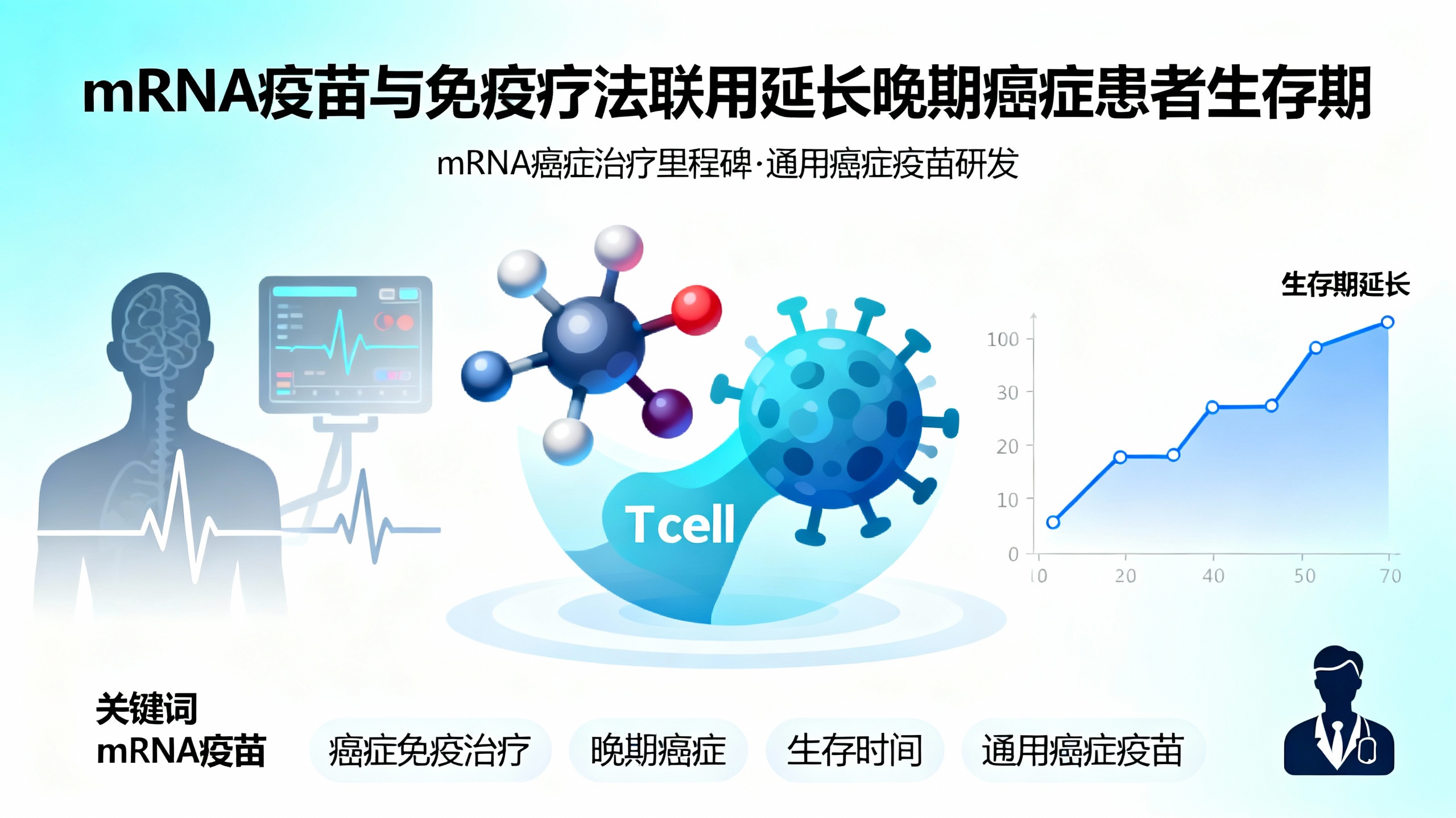 接种新冠疫苗的癌症患者活得更久