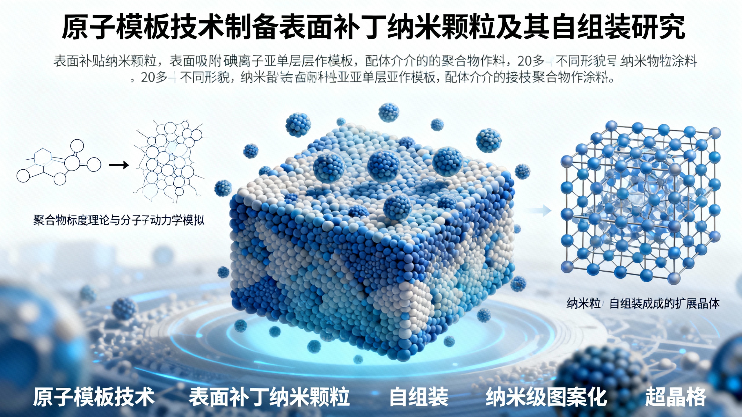 用原子“模板”制作不均匀的纳米颗粒