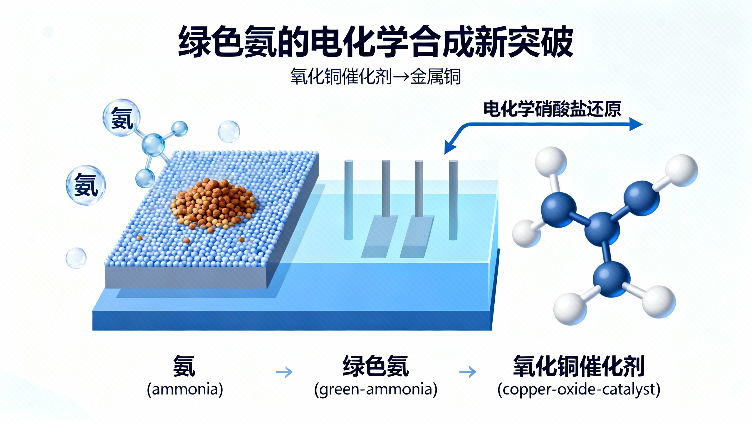 一种隐藏的铜开关让绿色氨气生产更高效