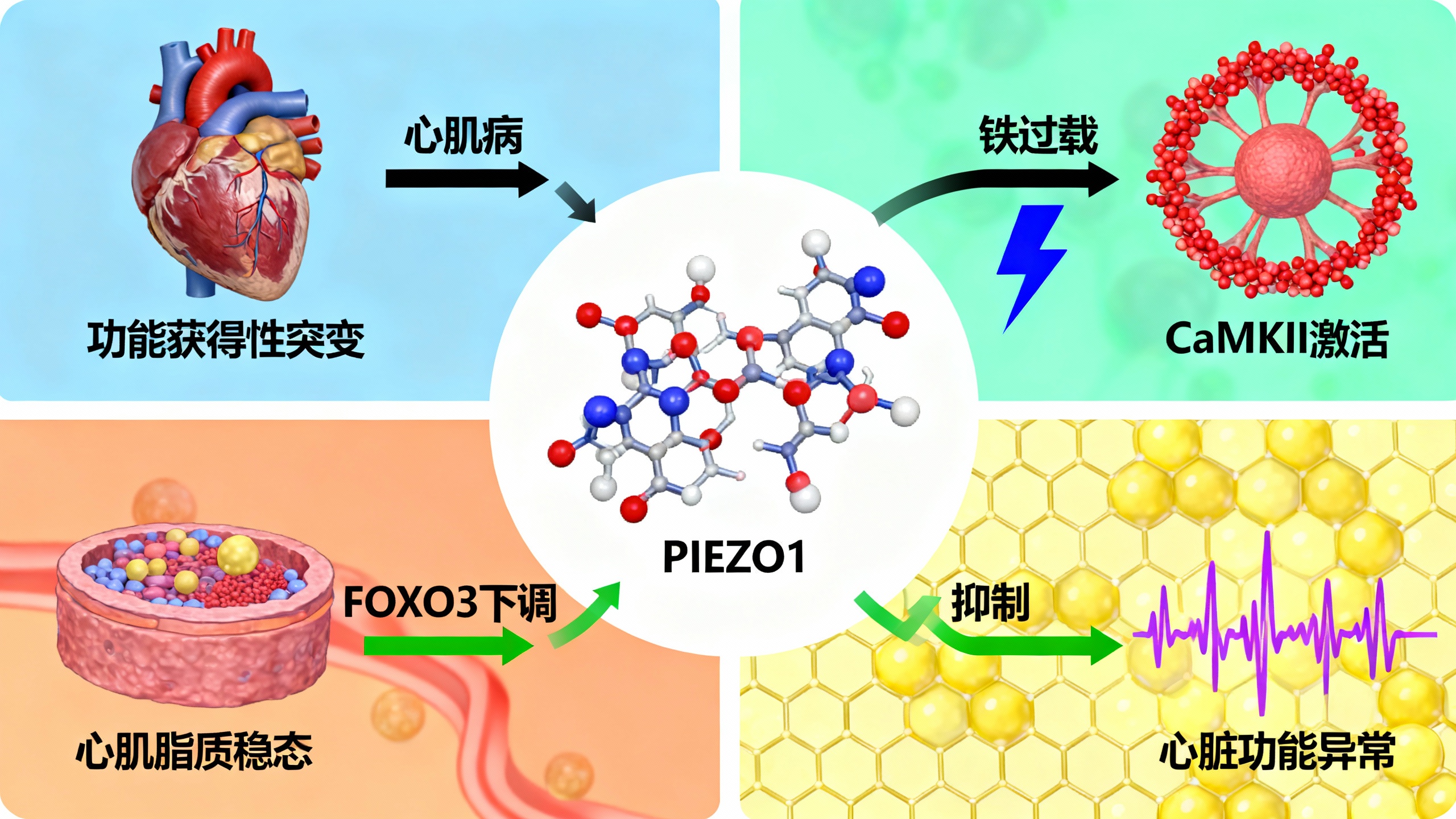 基因突变导致心脏脂肪失衡引发心肌病
