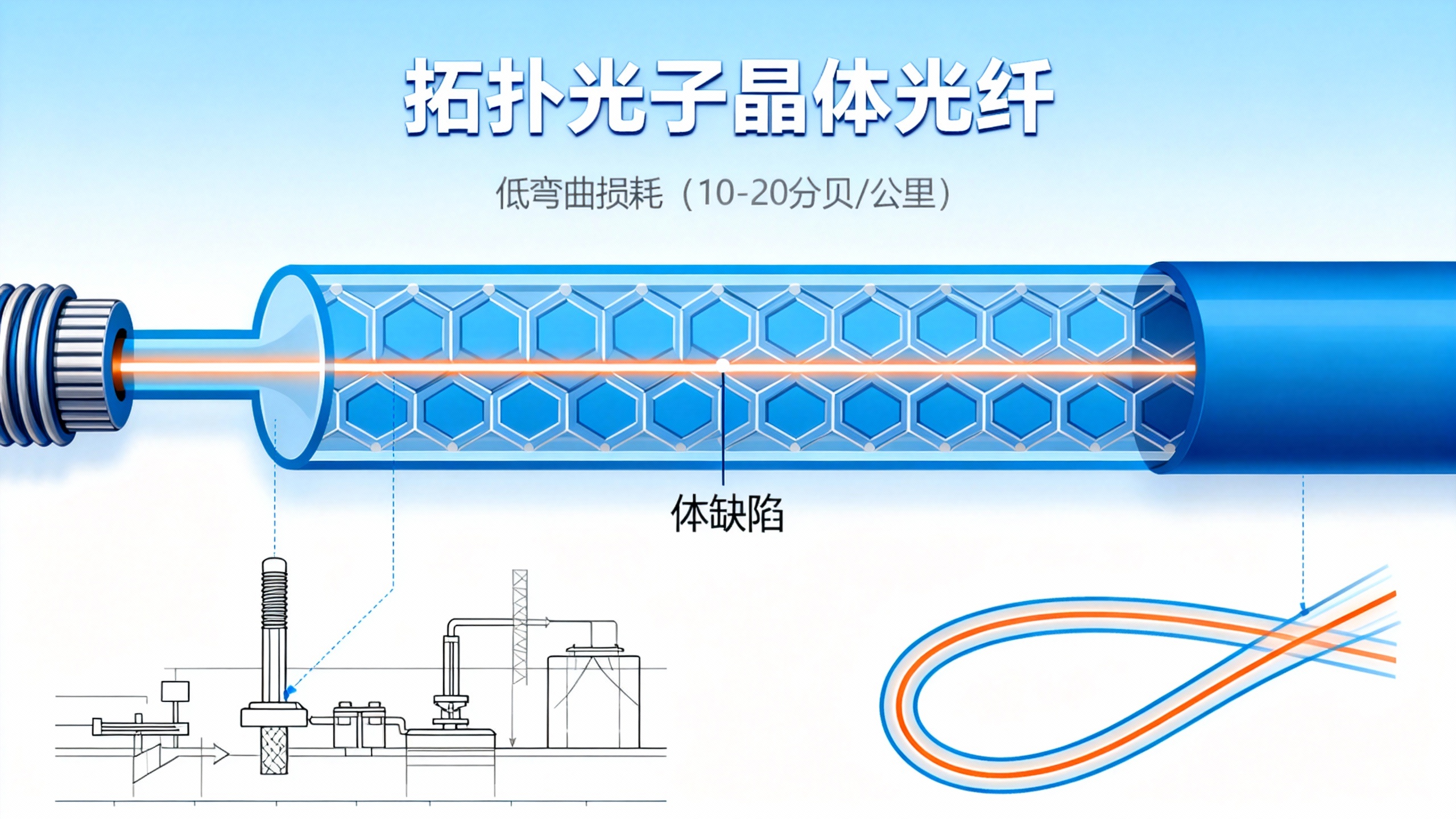 拓扑光子晶体光纤