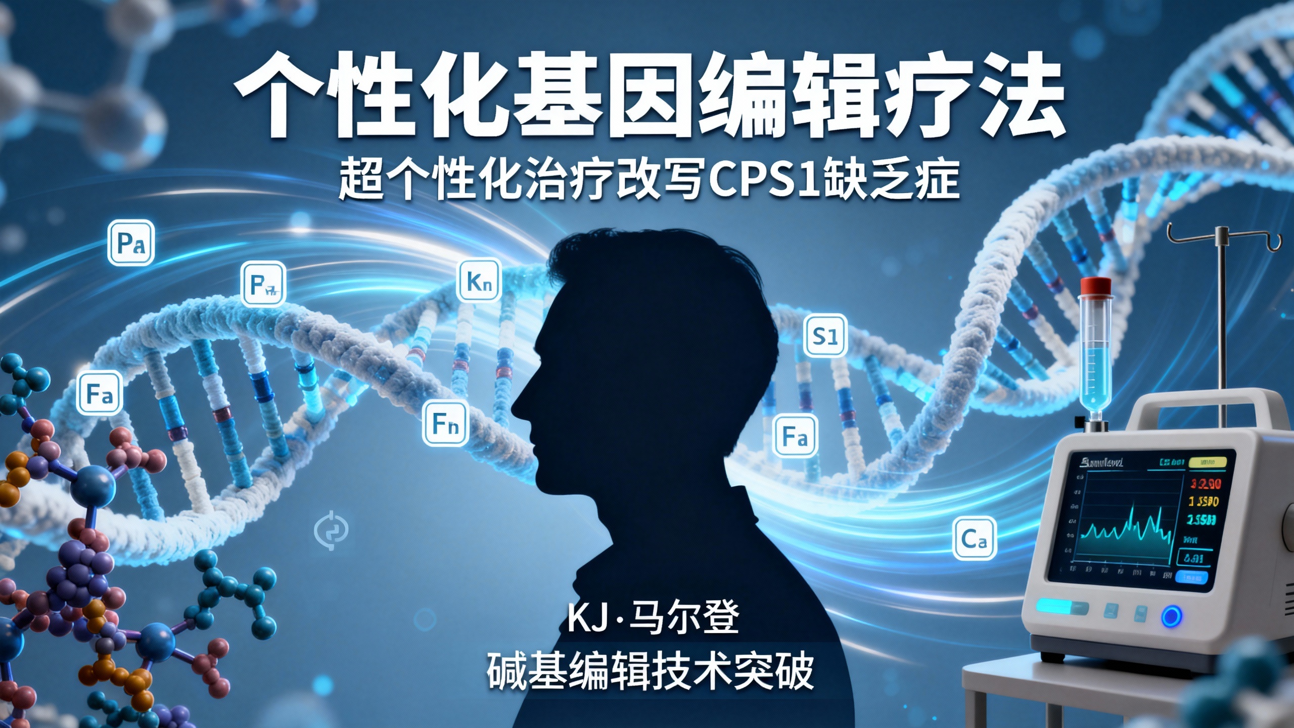 首个个性化基因治疗救活的婴儿