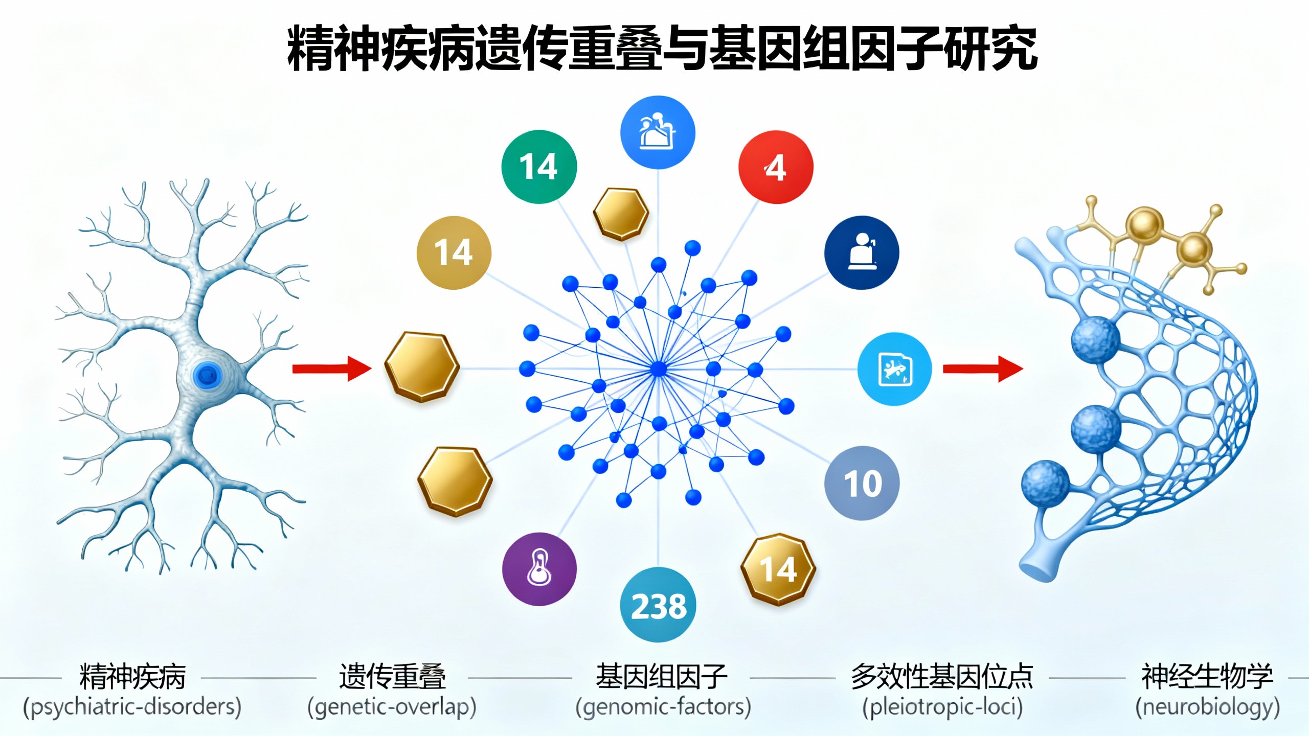 14种精神疾病背后的基因图谱