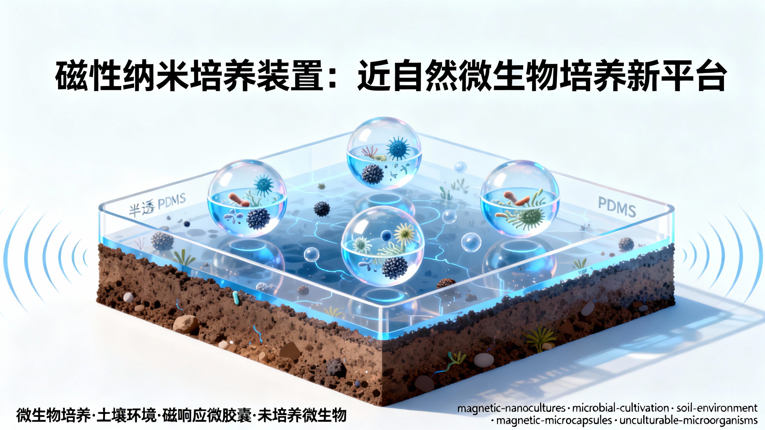 用磁性纳米技术快速检测土壤中的微生物