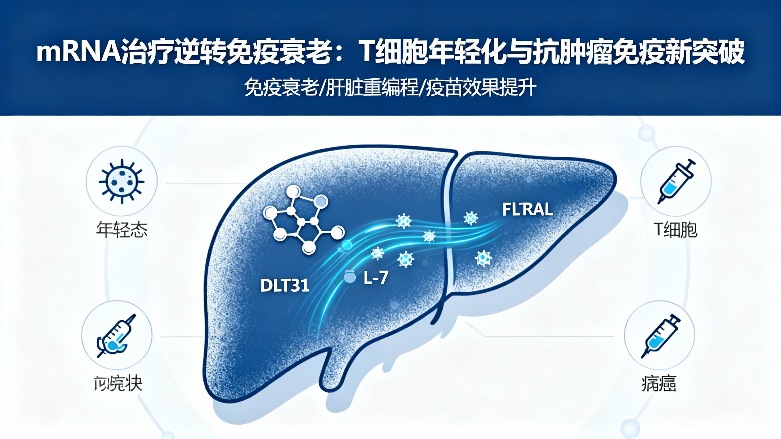 短暂恢复肝脏营养因子可提升老年人免疫力