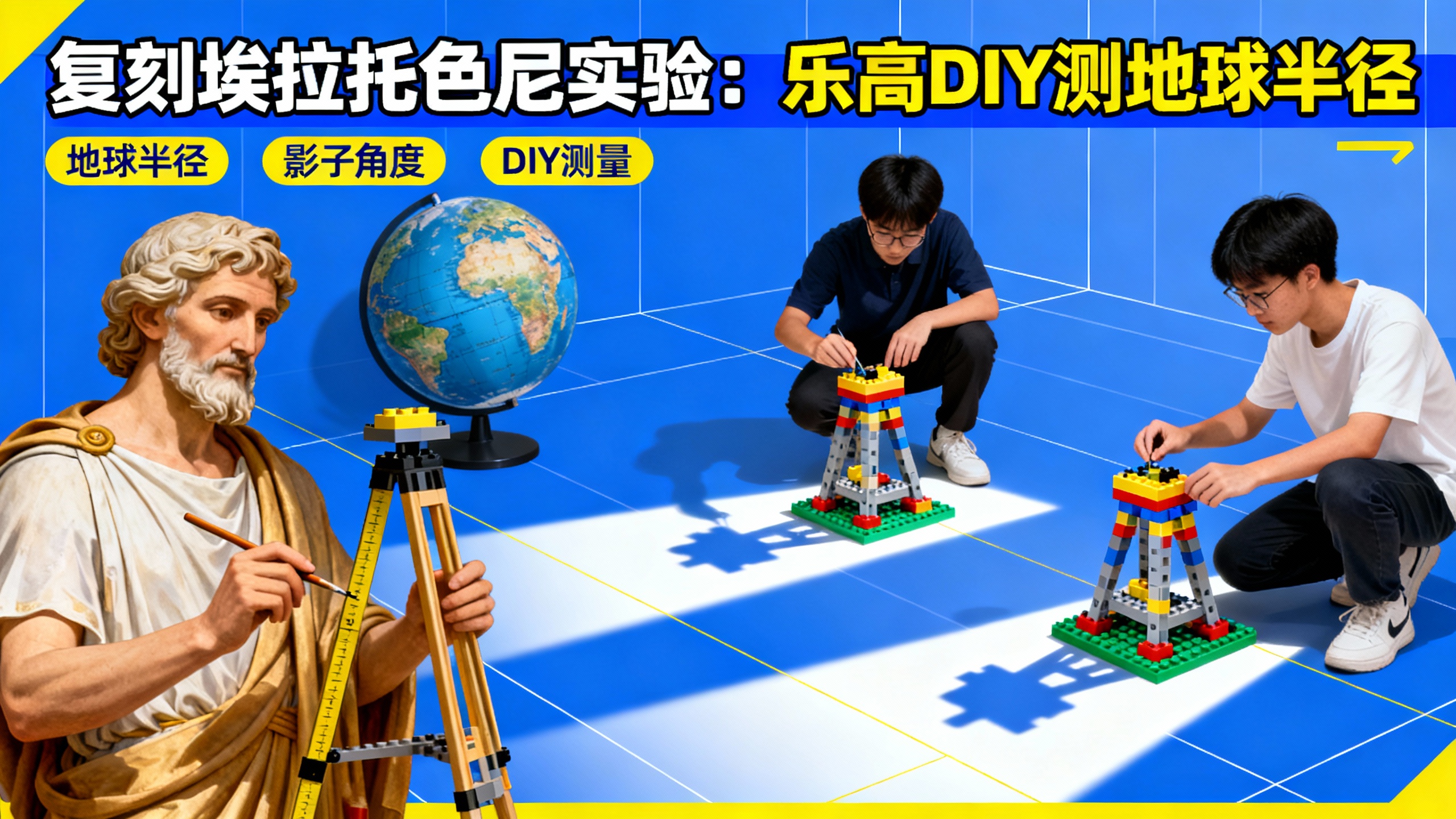 用乐高测量地球的半径