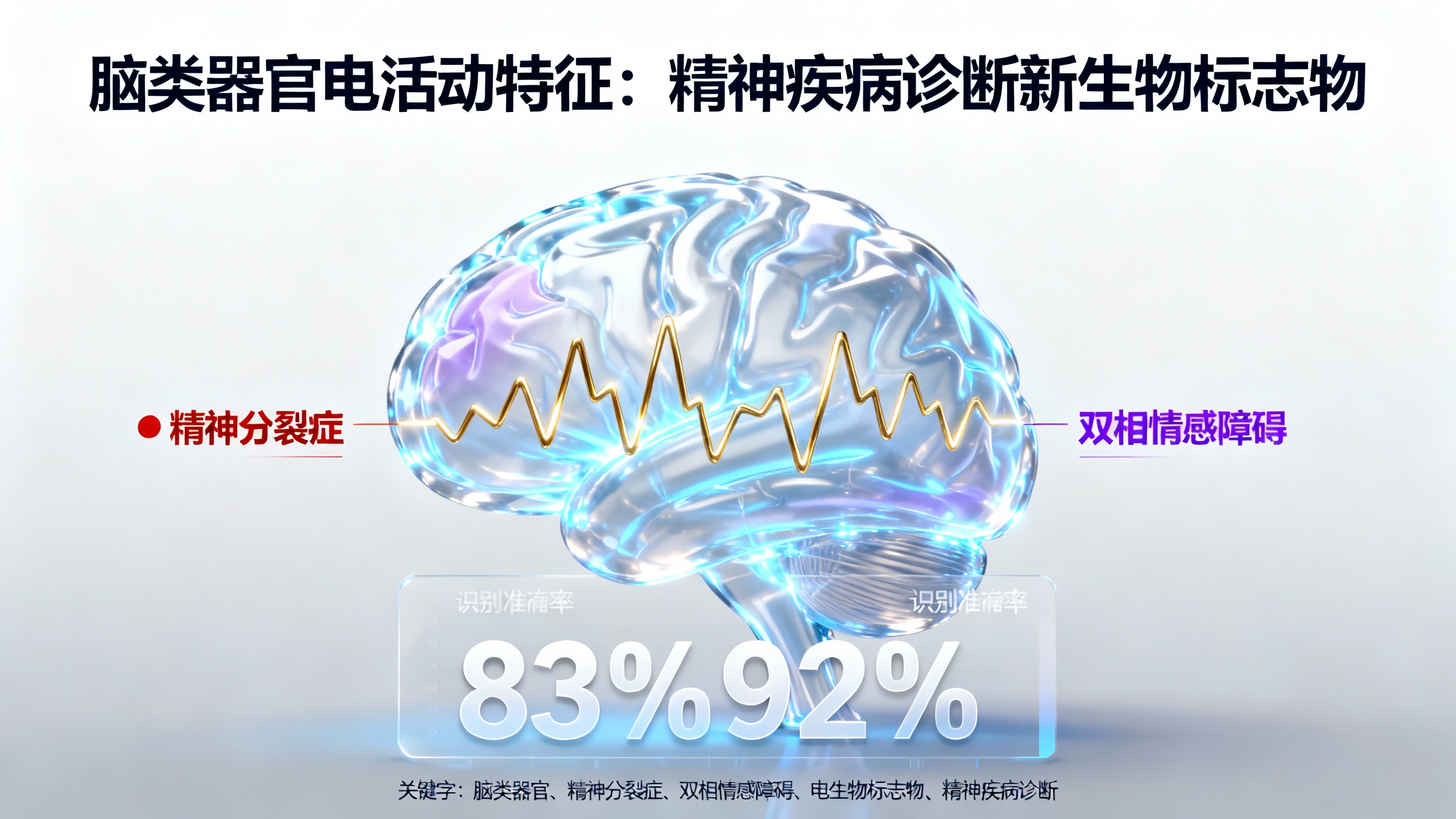 迷你大脑揭示精神分裂症和双相情感障碍的明确脑信号