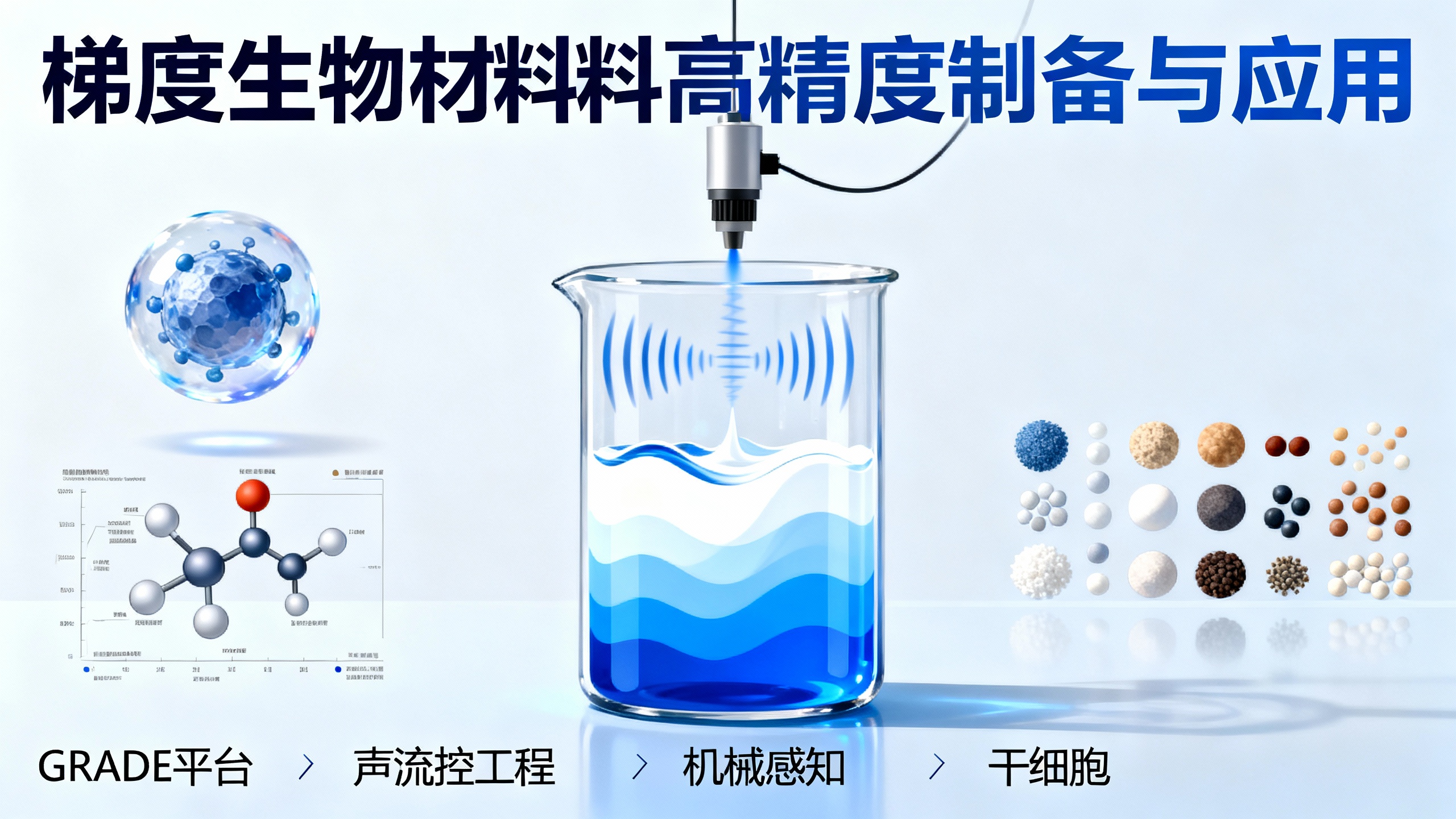 用声波控制液体，轻松制造复杂生物材料