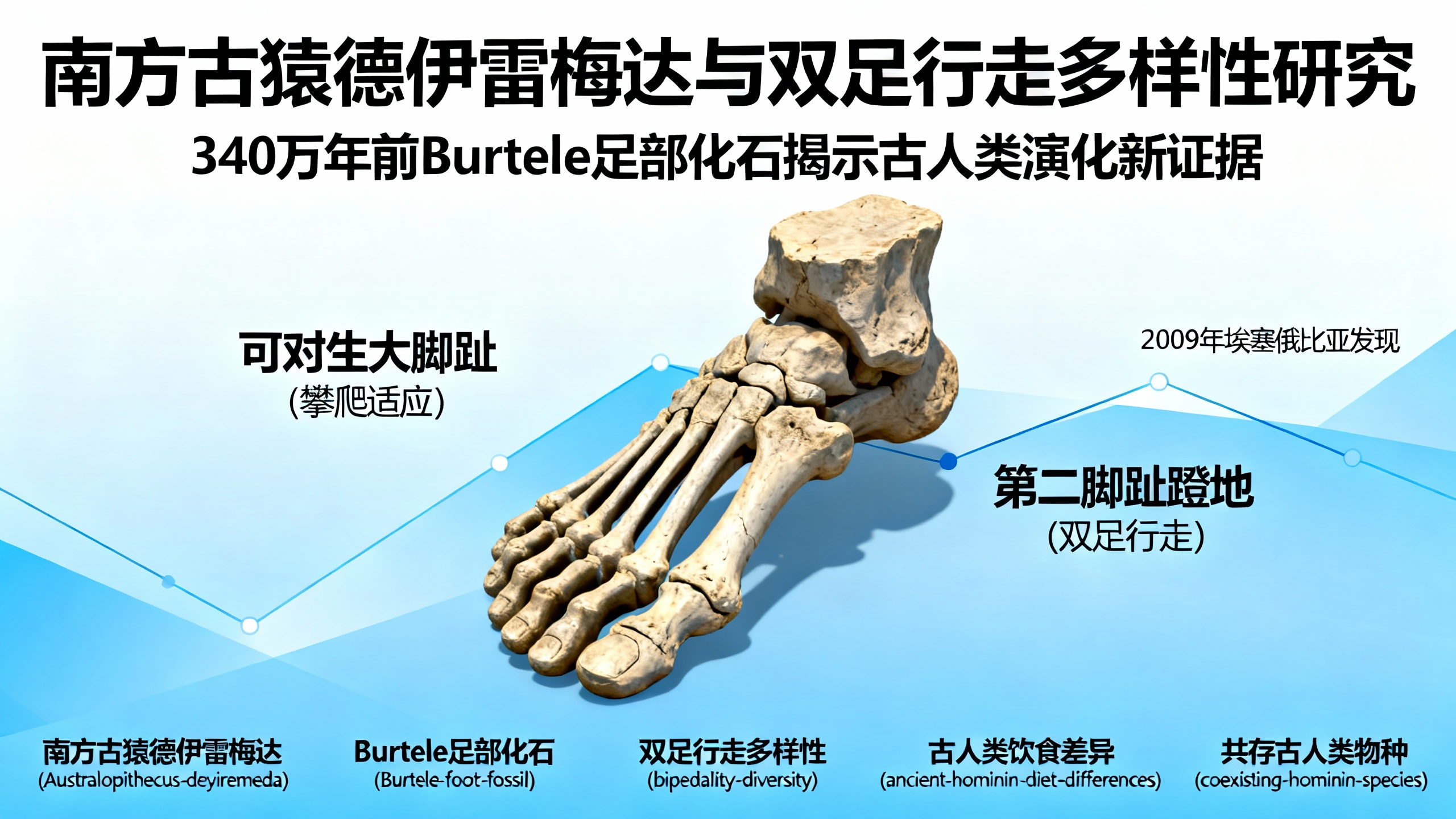 一种神秘的远古脚骨，揭开人类未知的远亲