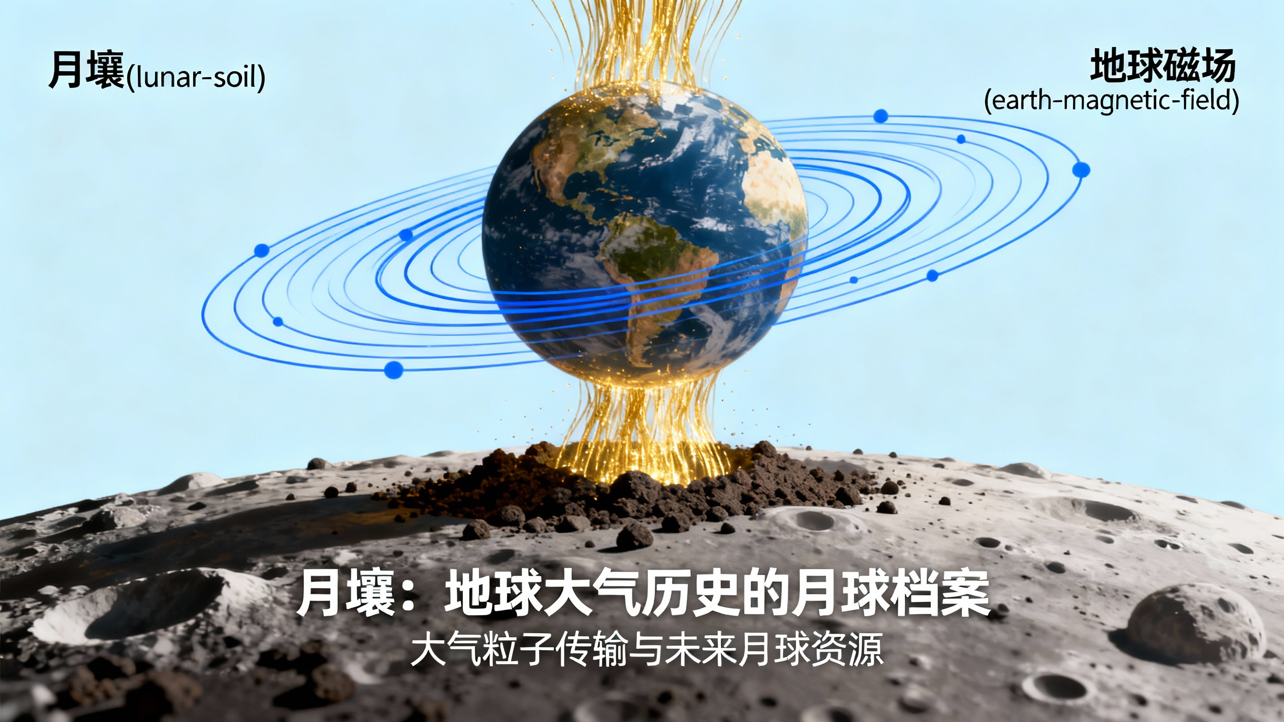 地球默默滋养月球长达数十亿年