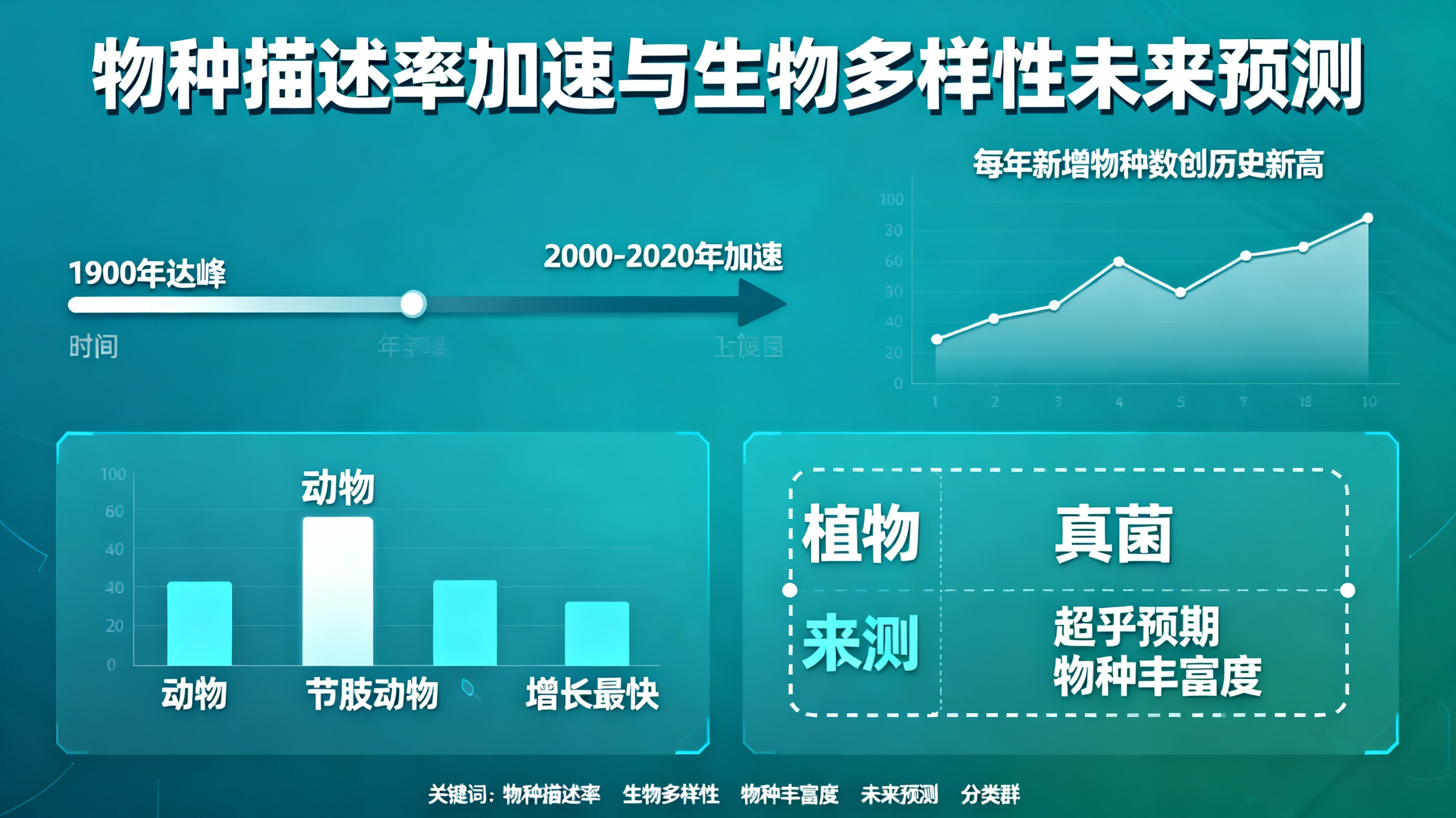 已知生物多样性的过去与未来：物种新发现的速度、规律及趋势预测