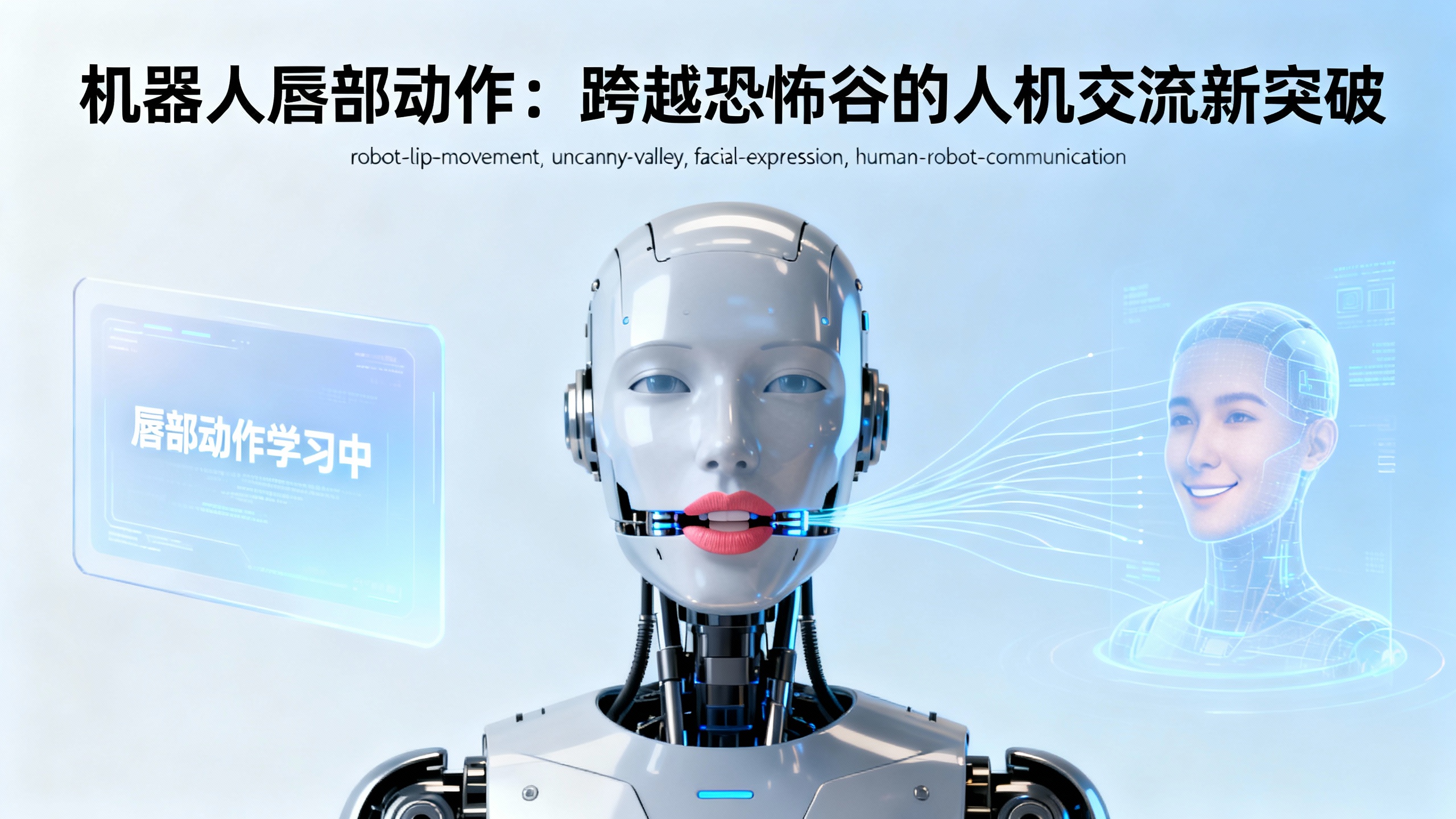 让机器人面孔不再吓人的新突破