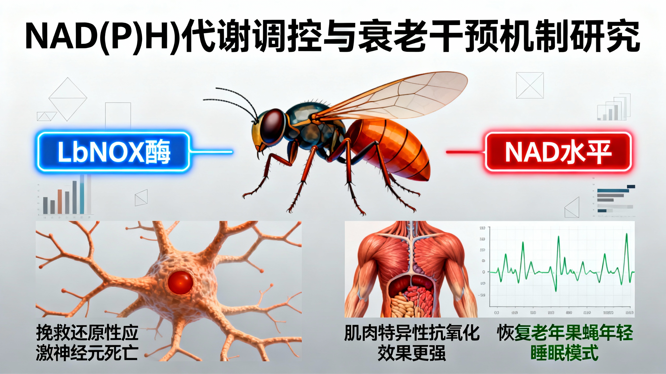 一种调控细胞代谢的新方法可延缓衰老并延长寿命